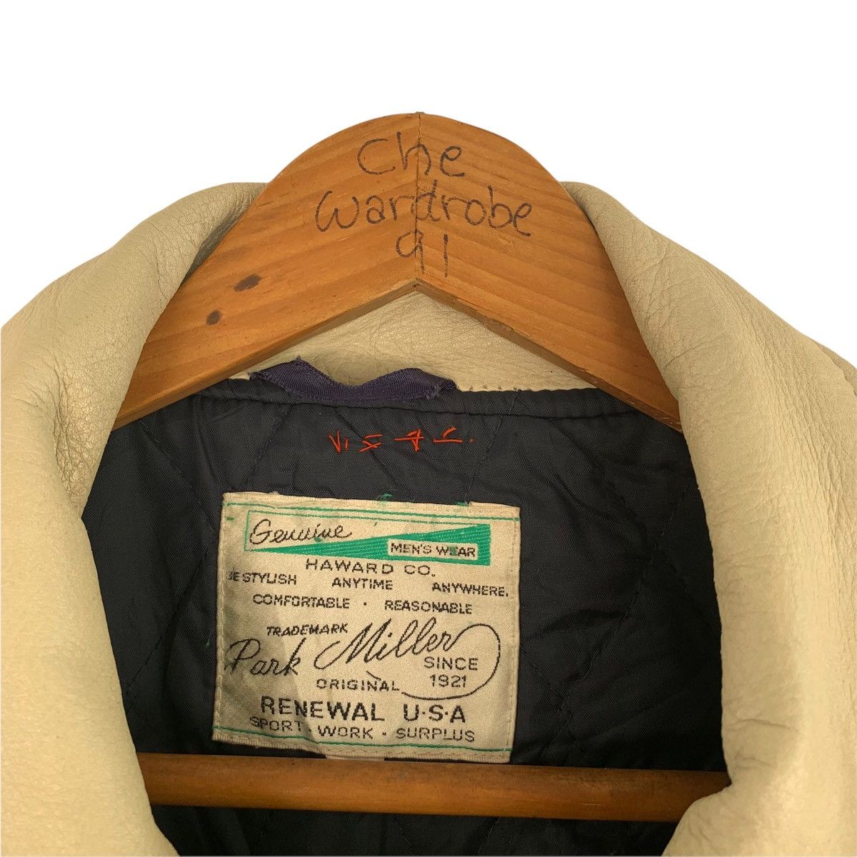 Vintage Haward Team Park Miller Staff Wool Varsity Jacket Size US L / EU 52-54 / 3 - 7 Thumbnail