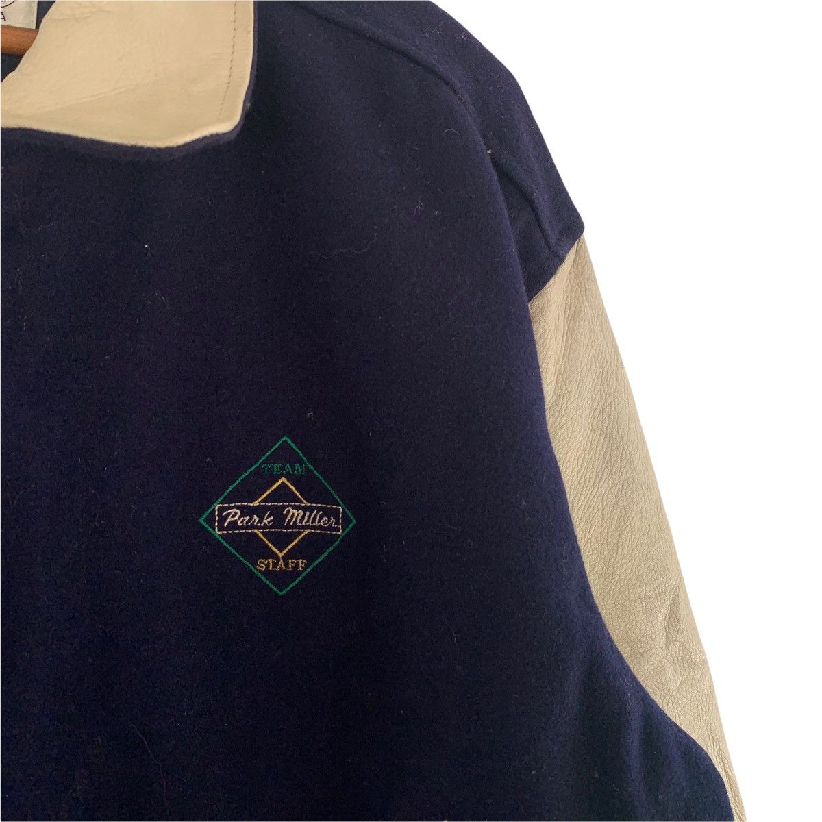 Vintage Haward Team Park Miller Staff Wool Varsity Jacket Size US L / EU 52-54 / 3 - 8 Thumbnail