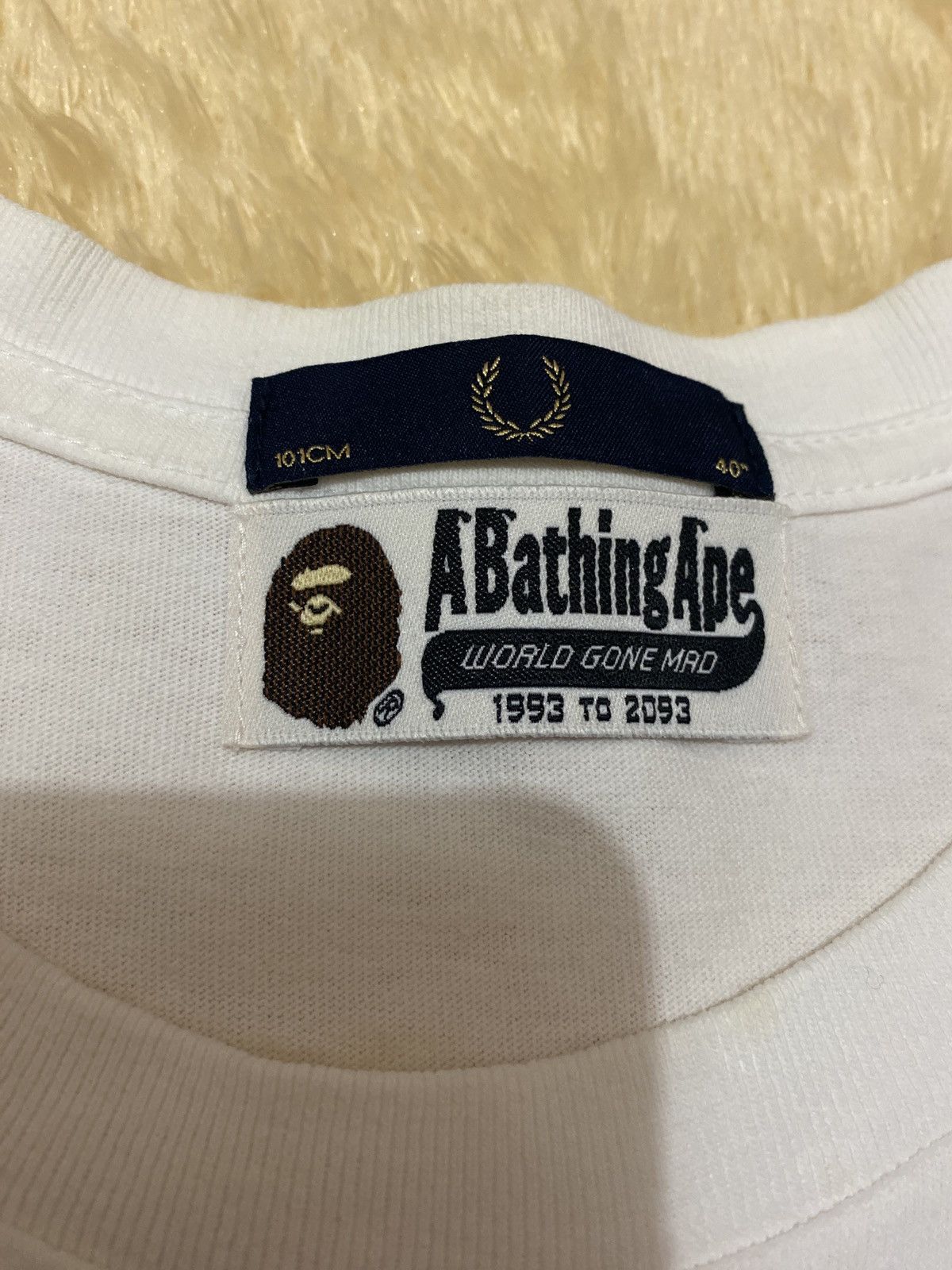 Fred Perry Bape x Fred Perry Tee Size US M / EU 48-50 / 2 - 9 Thumbnail