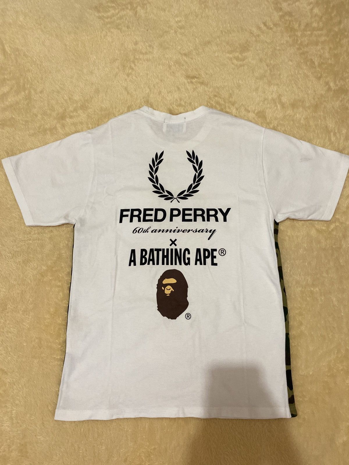 Fred Perry Bape x Fred Perry Tee Size US M / EU 48-50 / 2 - 4 Thumbnail