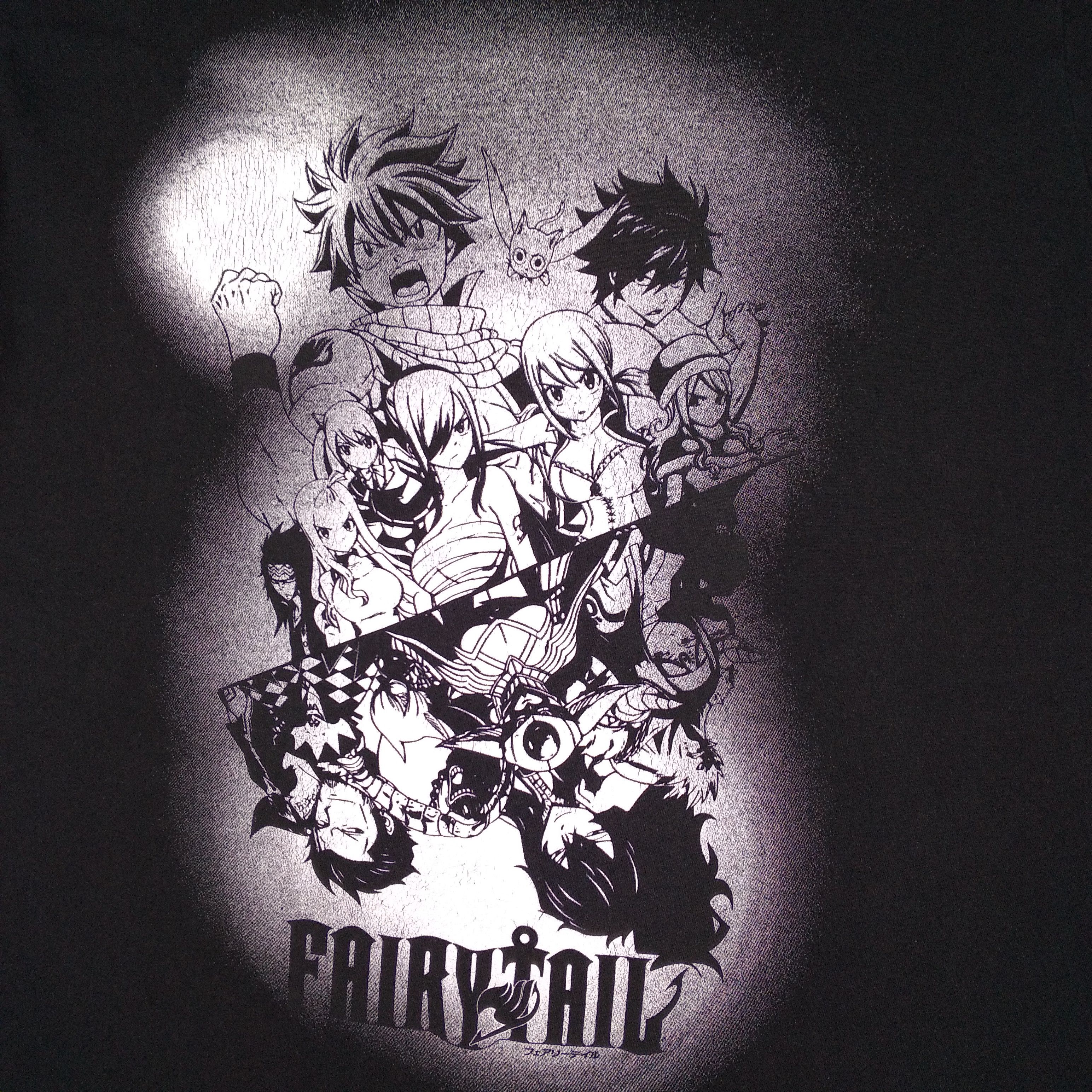 Anime × Vintage Vintage Anime Fairy Tail Full Character Promo Manga Series Size US M / EU 48-50 / 2 - 2 Thumbnail