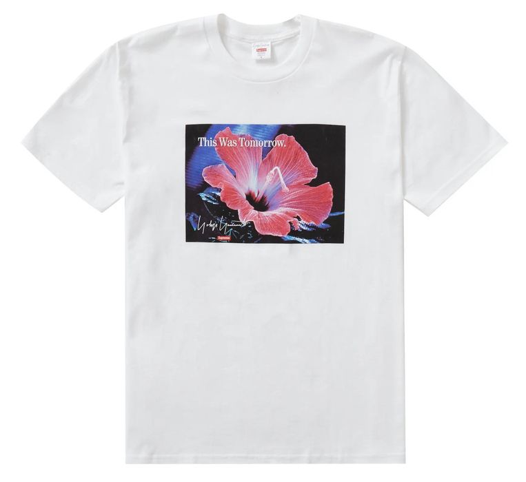 Supreme Supreme x Yohji Yamamoto This Was Tomorrow Tee FW20 White