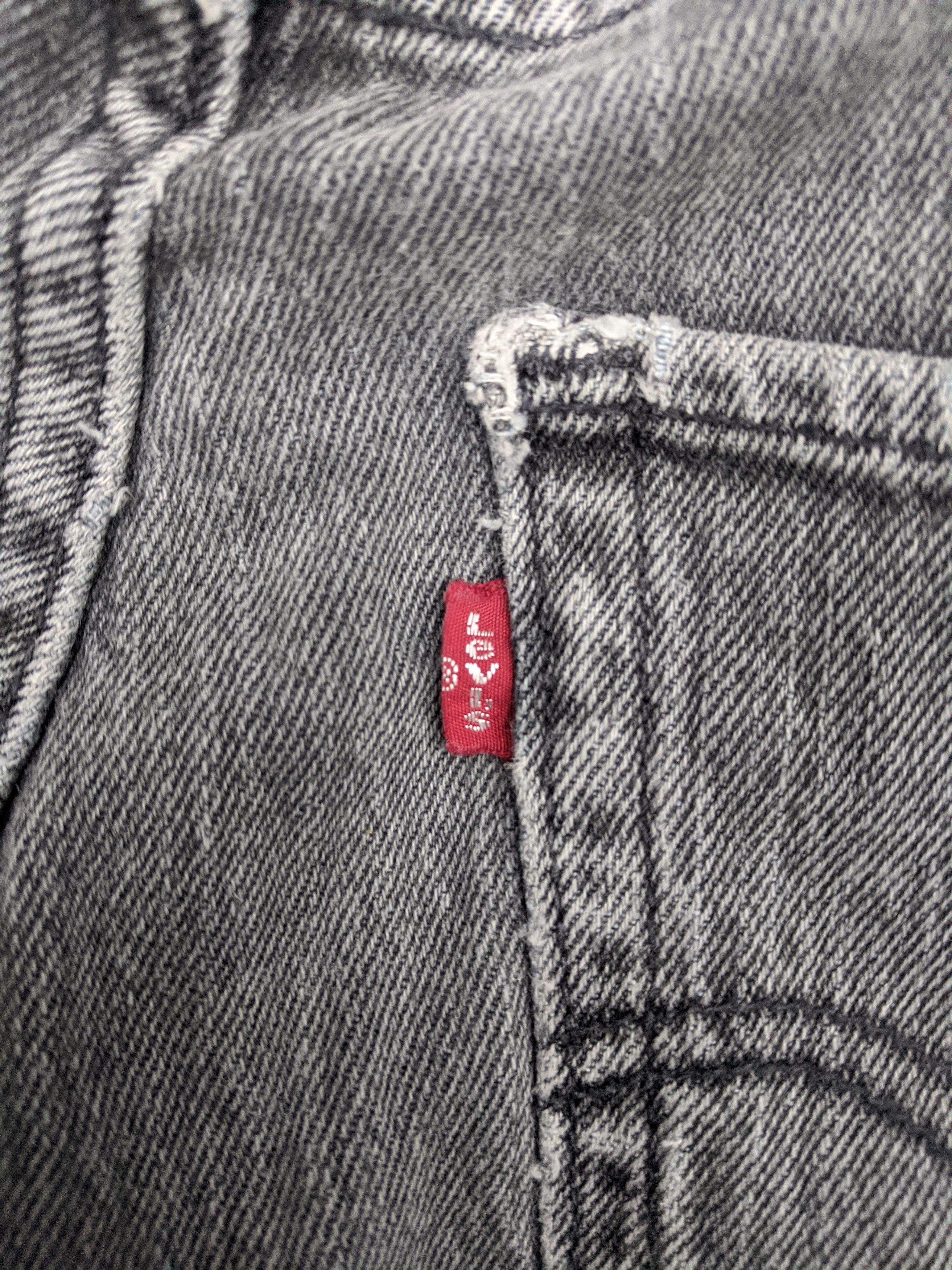 Levi's Vintage Levis 511 Jeans Faded Black DP0774 Size US 28 / EU 44 - 13 Thumbnail