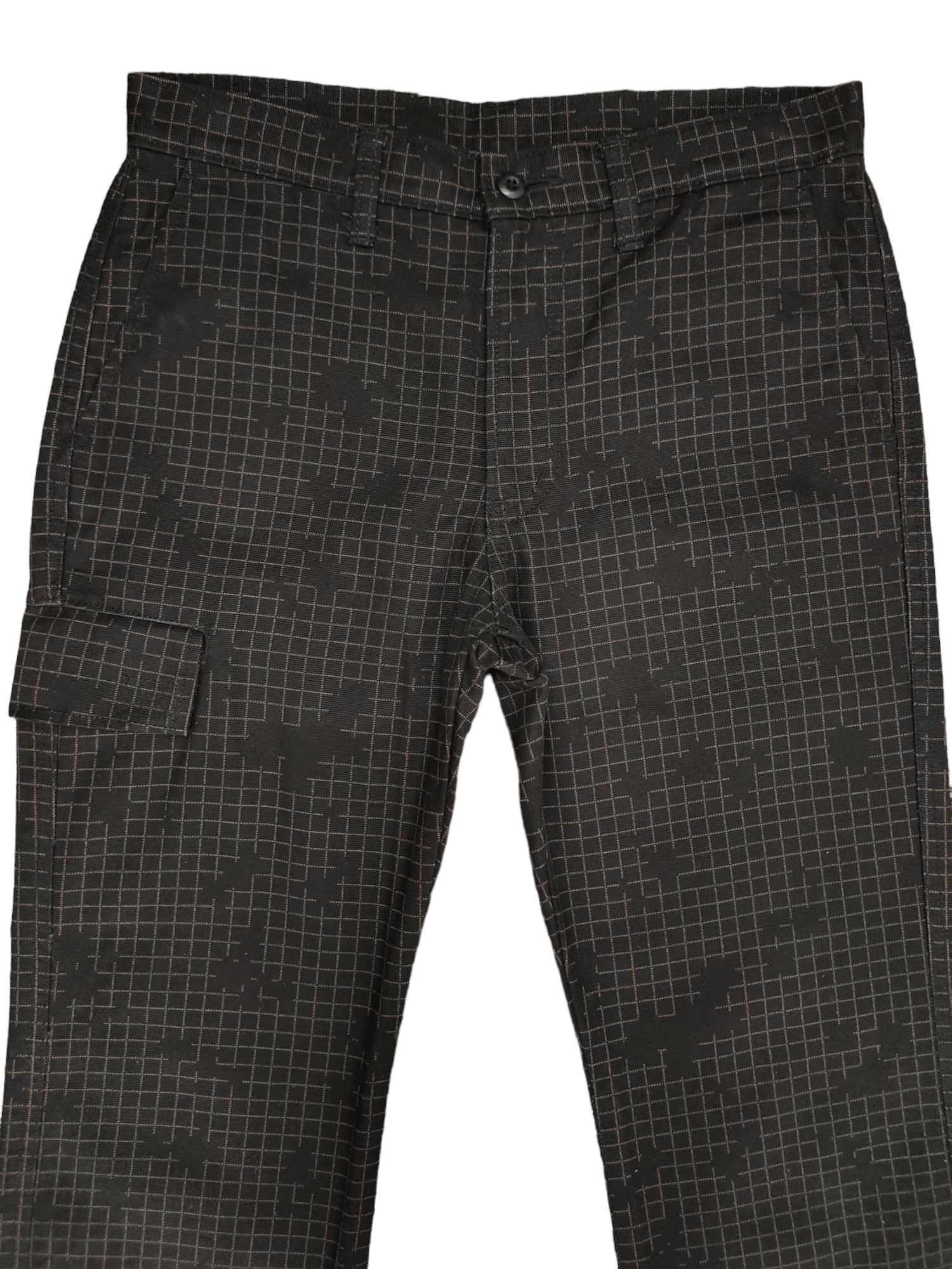 PPFM Vintage PPFM Small Checkered Cargo Pants Size US 30 / EU 46 - 1 Thumbnail