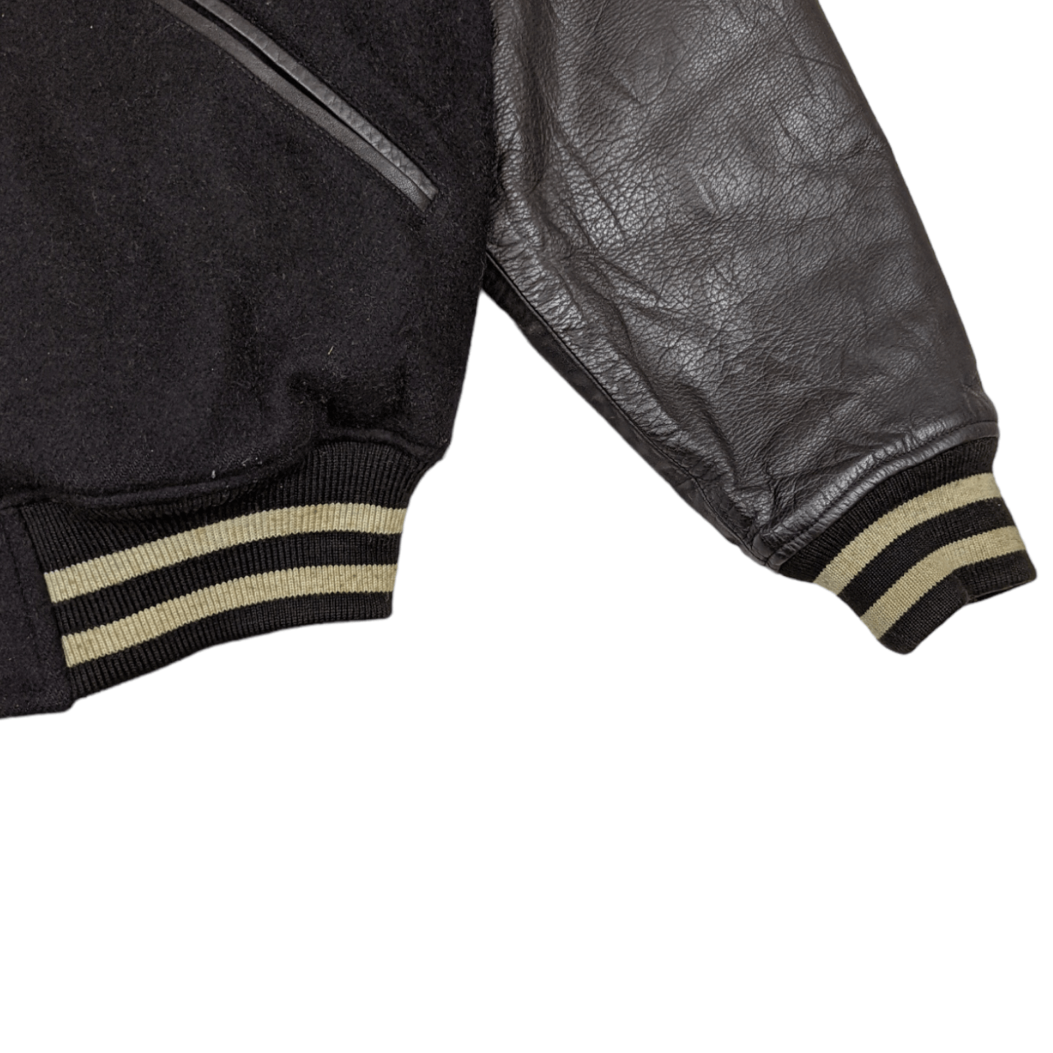BIGI COMMON SENSE Just Bigi Letterman Varsity Leather Jacket Size US M / EU 48-50 / 2 - 11 Thumbnail