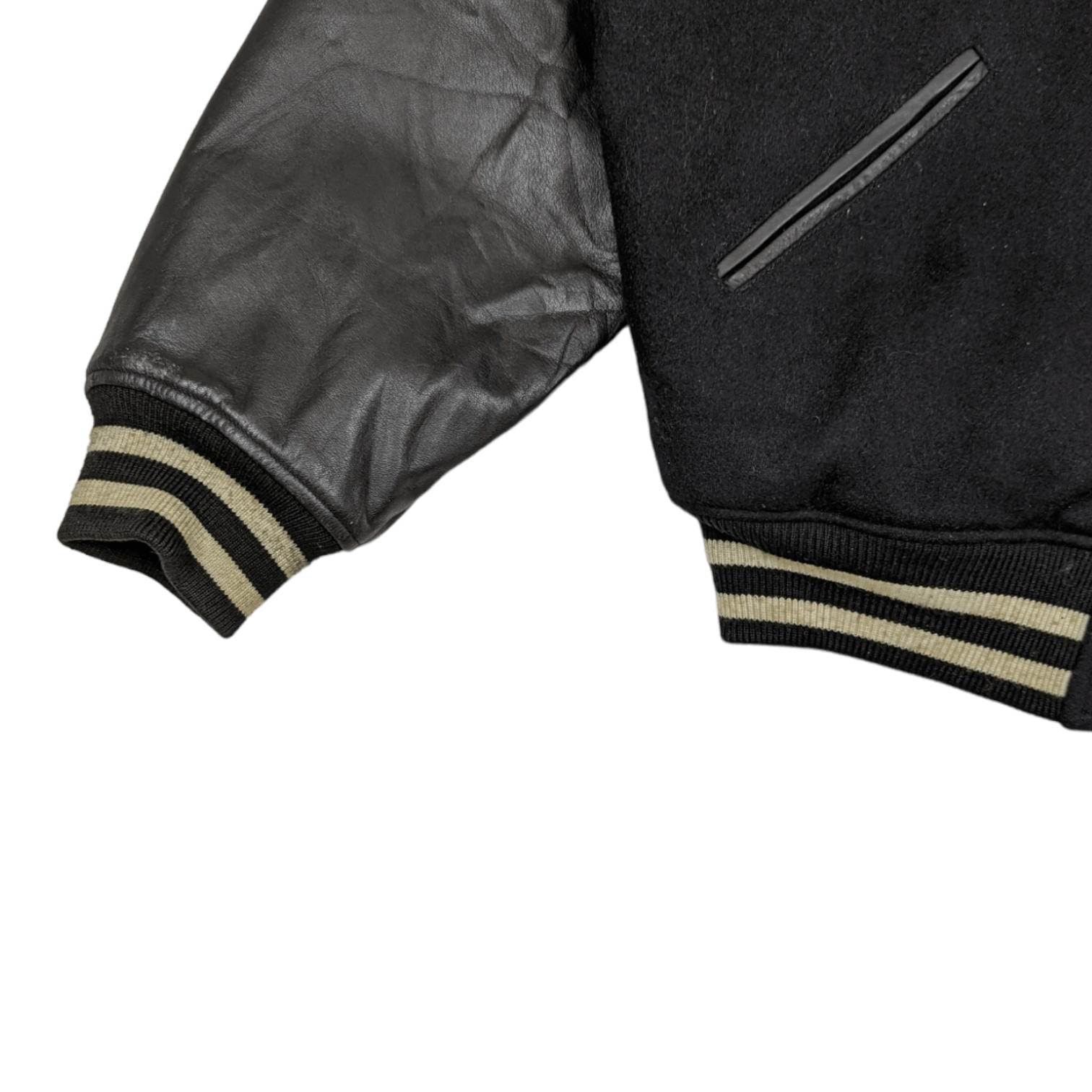 BIGI COMMON SENSE Just Bigi Letterman Varsity Leather Jacket Size US M / EU 48-50 / 2 - 12 Thumbnail