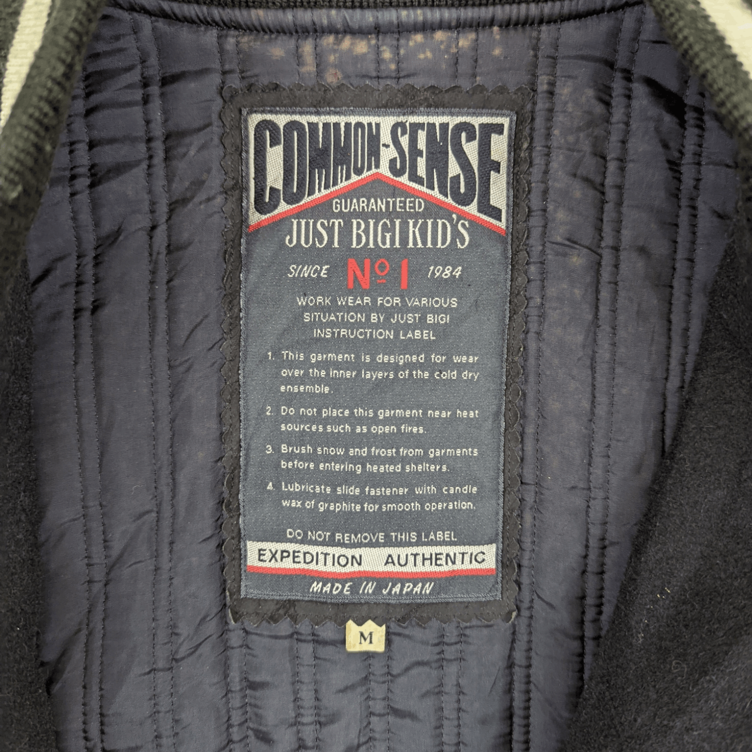 BIGI COMMON SENSE Just Bigi Letterman Varsity Leather Jacket Size US M / EU 48-50 / 2 - 16 Thumbnail