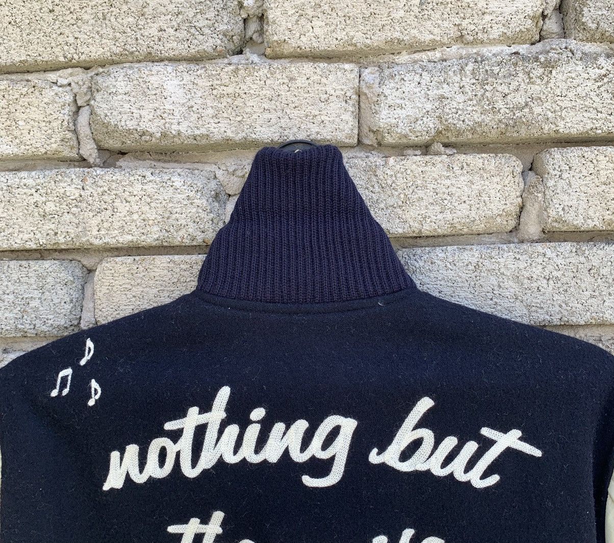 Rare ila VEE DUB Chain Stitch Embroidery Leather Sleeve