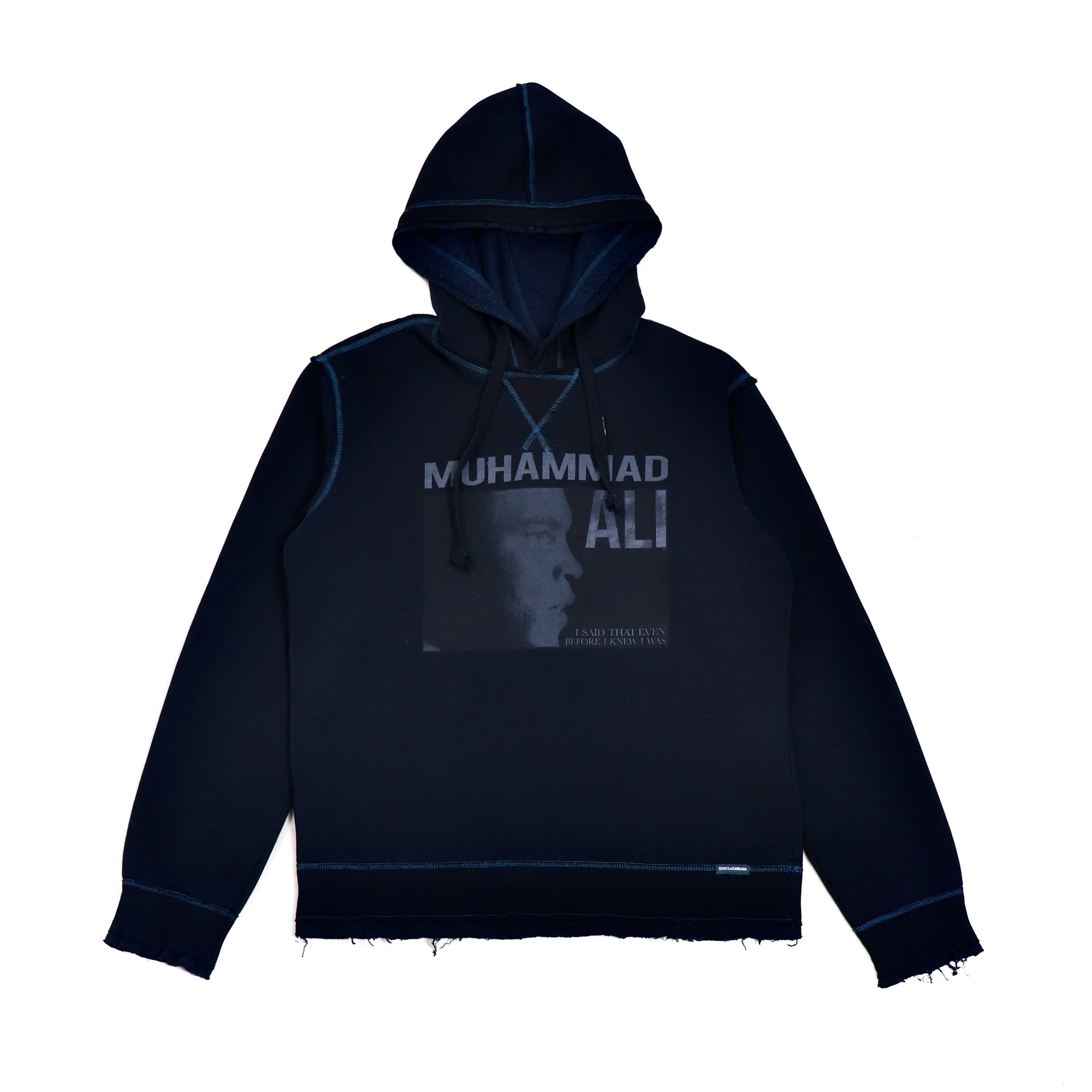 D&G Distressed Inside Out Muhammad Ali Limited Hoodie