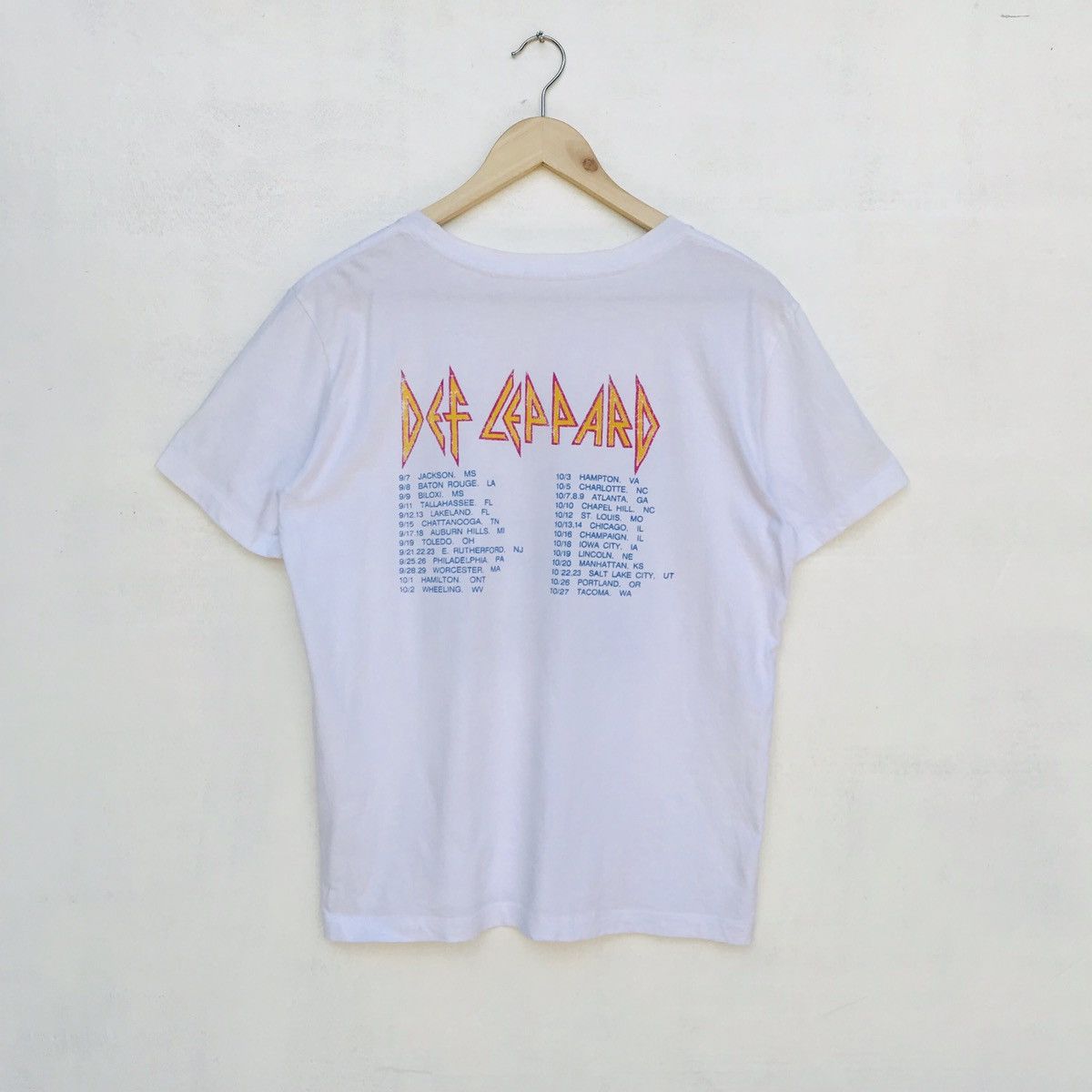 Band Tees × Hysteric Glamour Def Leppard x Hysterics medium size Size US M / EU 48-50 / 2 - 3 Thumbnail