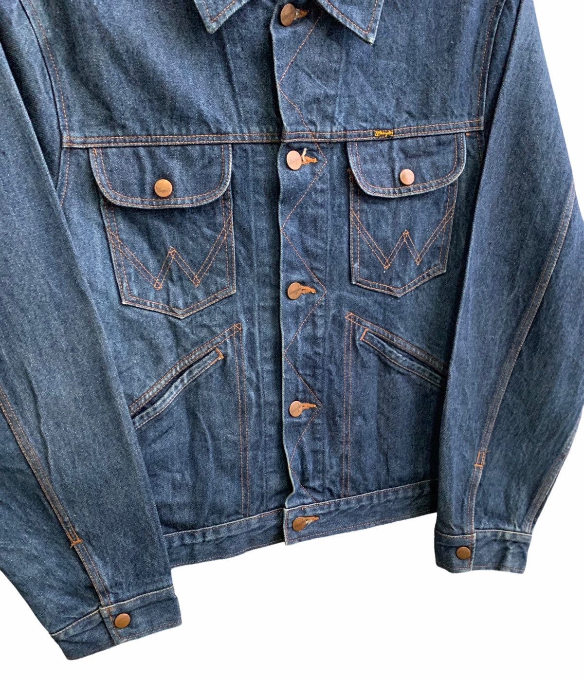 Wrangler Vintage wrangler Denim jacket Size US L / EU 52-54 / 3 - 6 Thumbnail