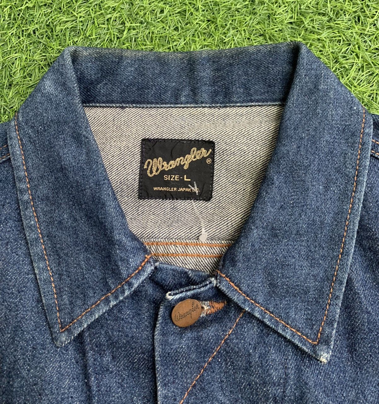 Wrangler Vintage wrangler Denim jacket Size US L / EU 52-54 / 3 - 14 Thumbnail