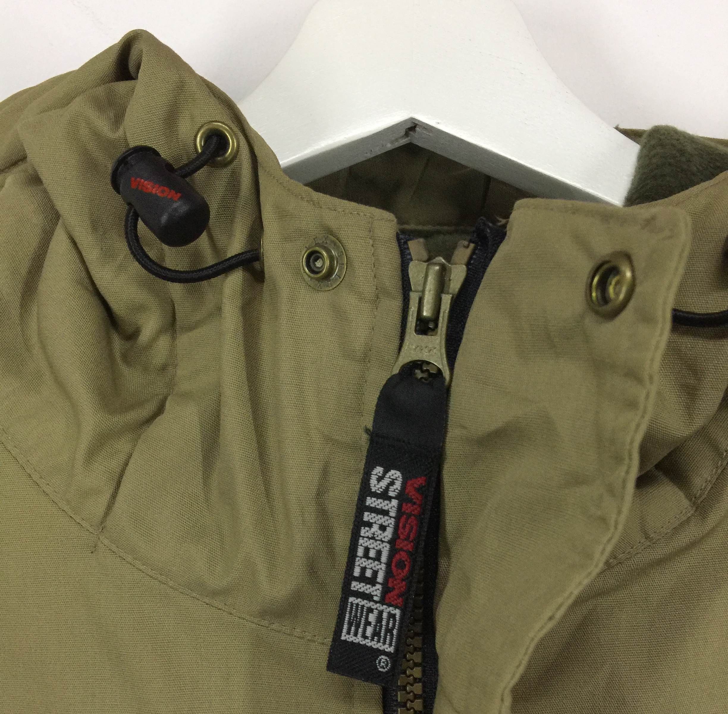 Vintage × Vision Streetwear Vision streetwear military collection parka Size US L / EU 52-54 / 3 - 6 Thumbnail