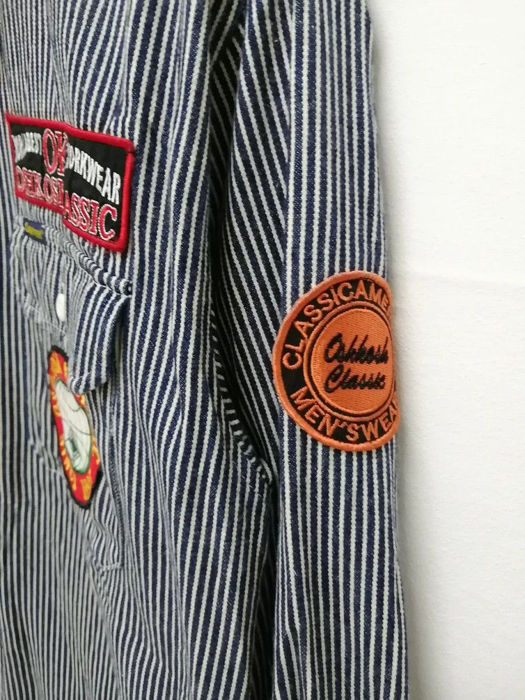 Oshkosh OSHKOSH Wabash Patches Denim Shirt Size US L / EU 52-54 / 3 - 6 Thumbnail