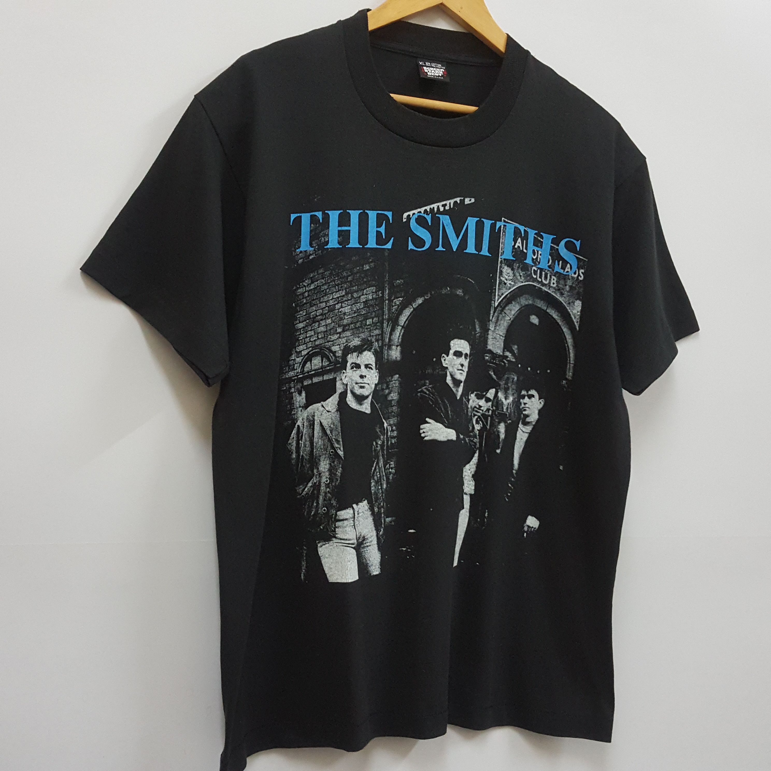 Band Tees × Vintage Vintage 90’s The Smiths English Rock Band t-shirt made USA Size US XL / EU 56 / 4 - 3 Thumbnail