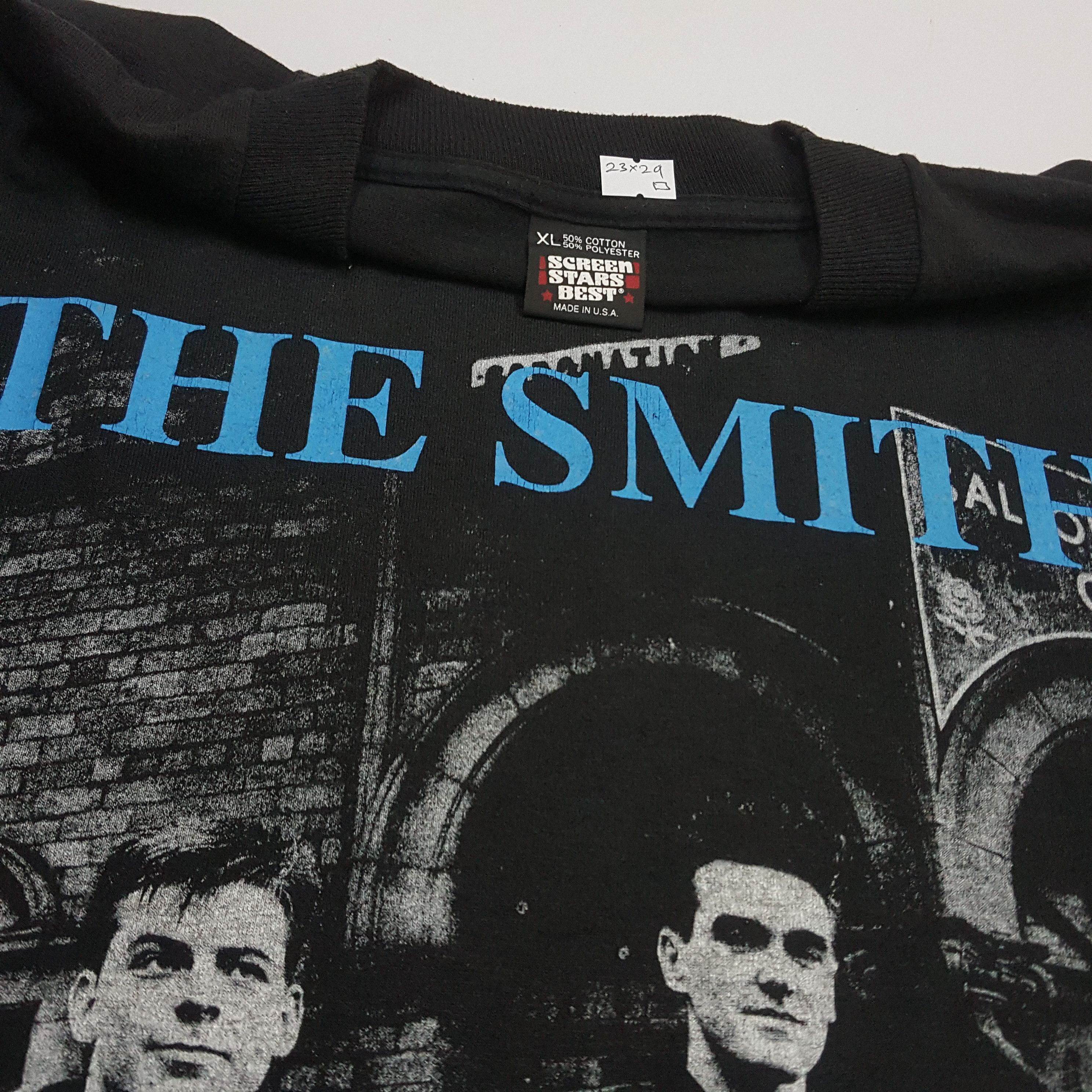 Band Tees × Vintage Vintage 90’s The Smiths English Rock Band t-shirt made USA Size US XL / EU 56 / 4 - 4 Thumbnail