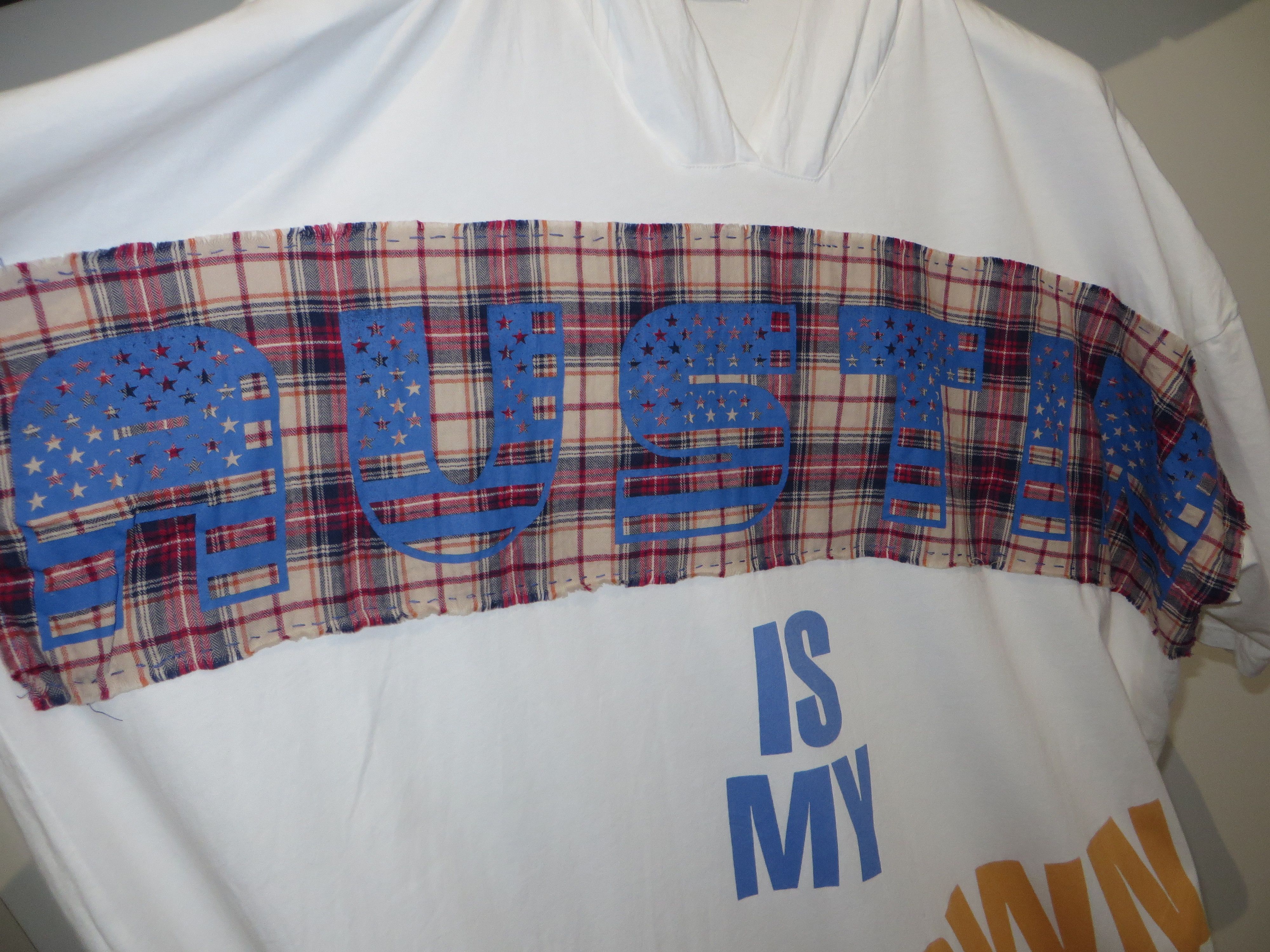 Faith Connexion Austin print oversized hooded t-shirt Size US M / EU 48-50 / 2 - 5 Thumbnail