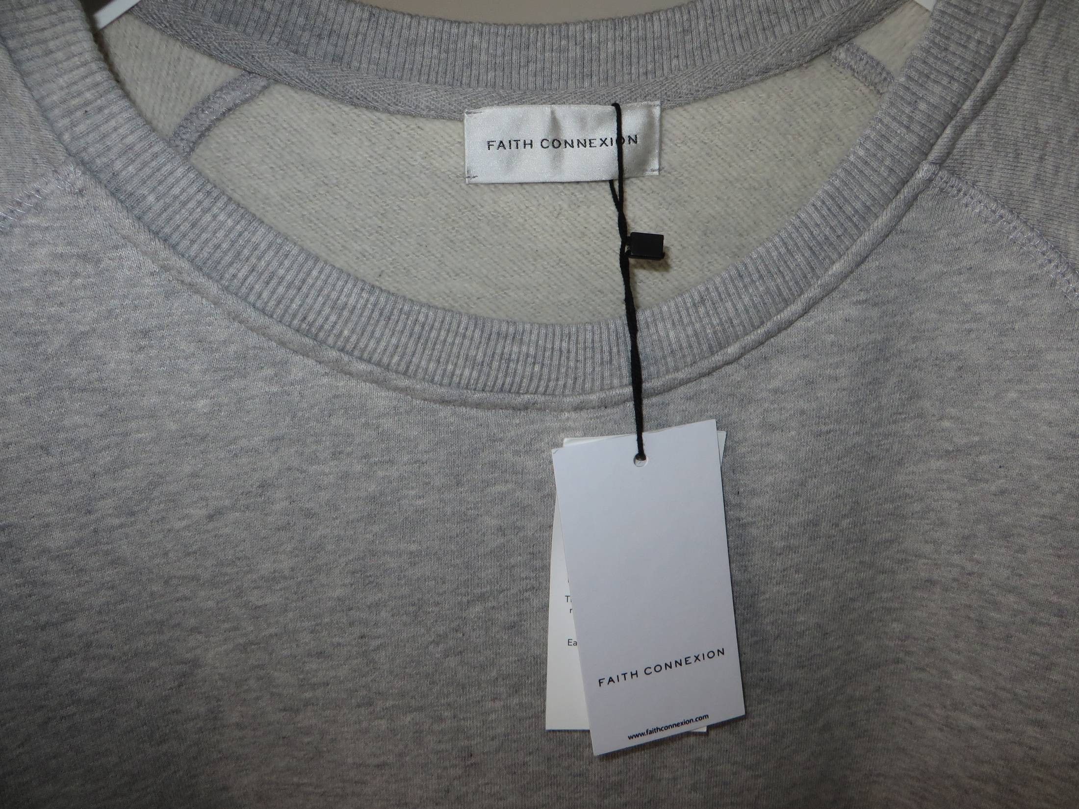 Faith Connexion Classic laced sweatshirt Size US M / EU 48-50 / 2 - 5 Thumbnail