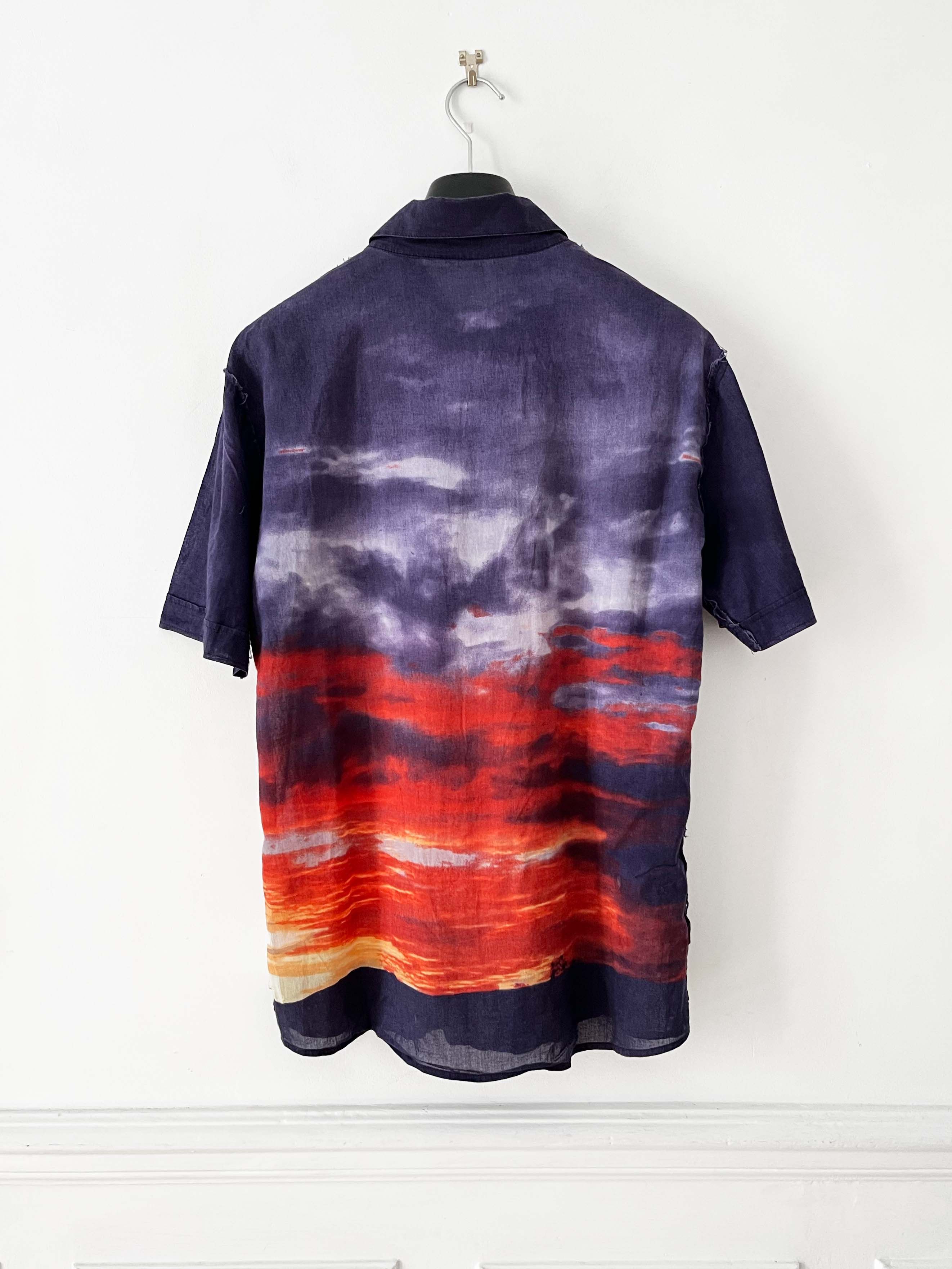 Roberto Cavalli Roberto Cavalli sunset shirt Size US M / EU 48-50 / 2 - 2 Thumbnail