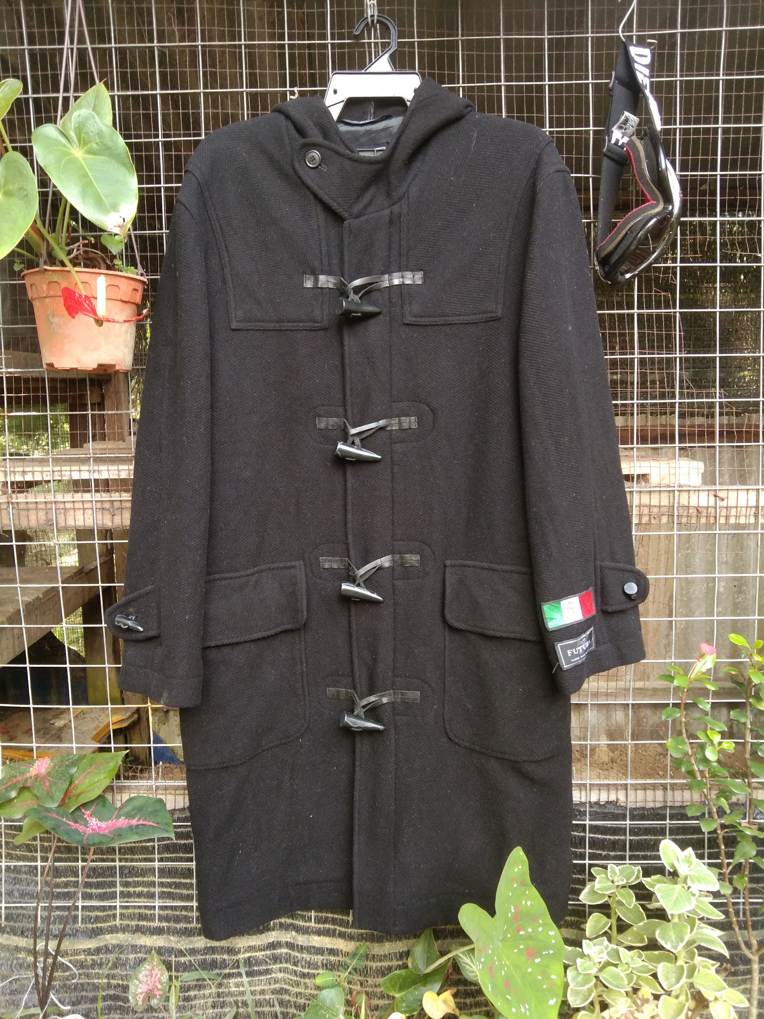 Japanese Brand ITALIAN FABRIC COLES WINTER DUFFLE COAT Size US L / EU 52-54 / 3 - 3 Thumbnail