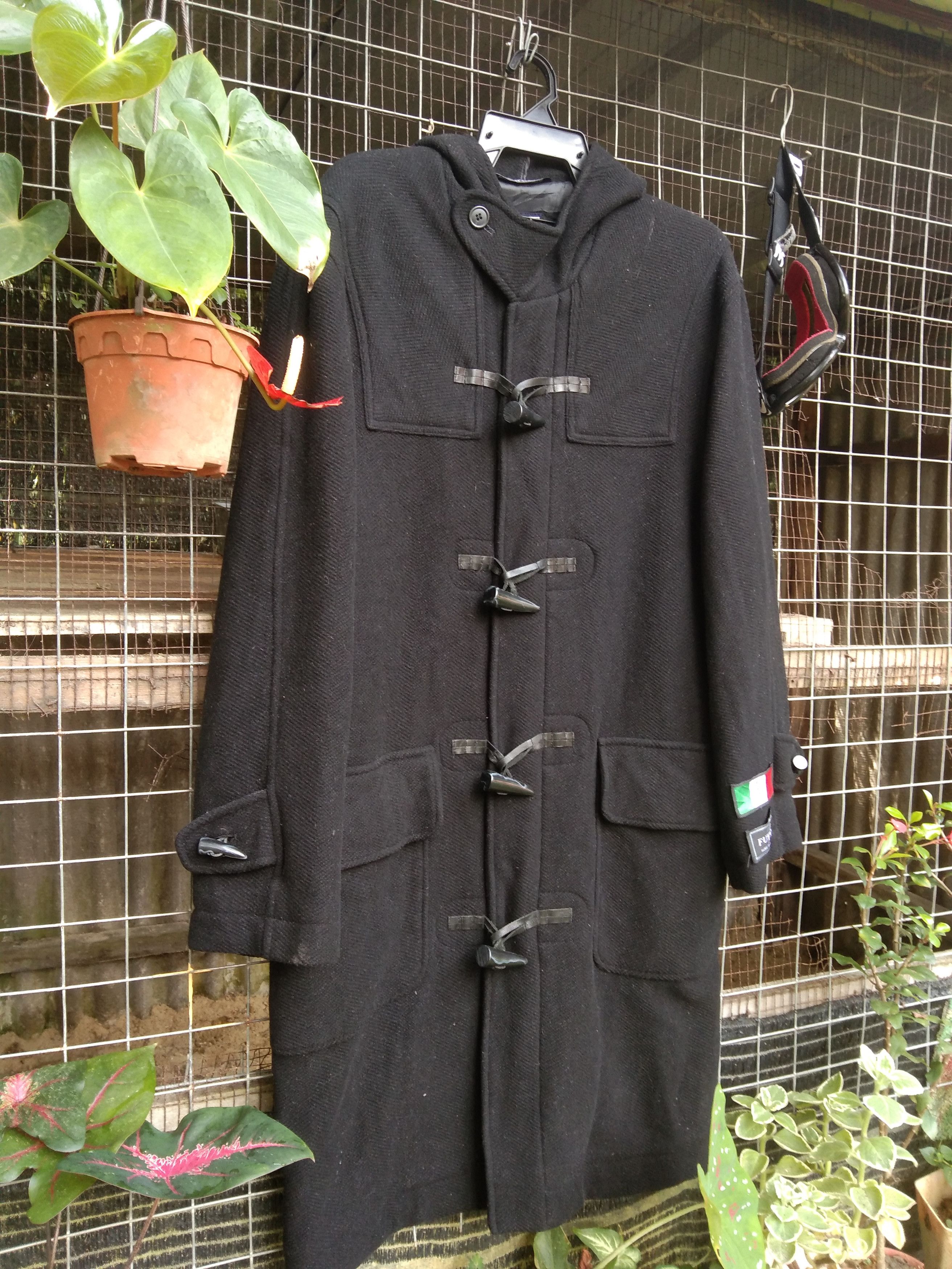 Japanese Brand ITALIAN FABRIC COLES WINTER DUFFLE COAT Size US L / EU 52-54 / 3 - 1 Thumbnail