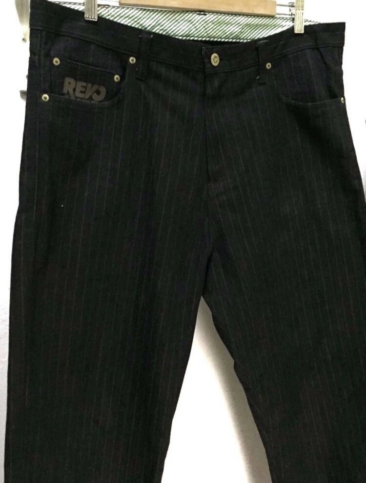 Japanese Brand × Soul Revolver Oversized Revolver Stories Mad Boys Striped Brown Pant Size US 38 / EU 54 - 4 Thumbnail