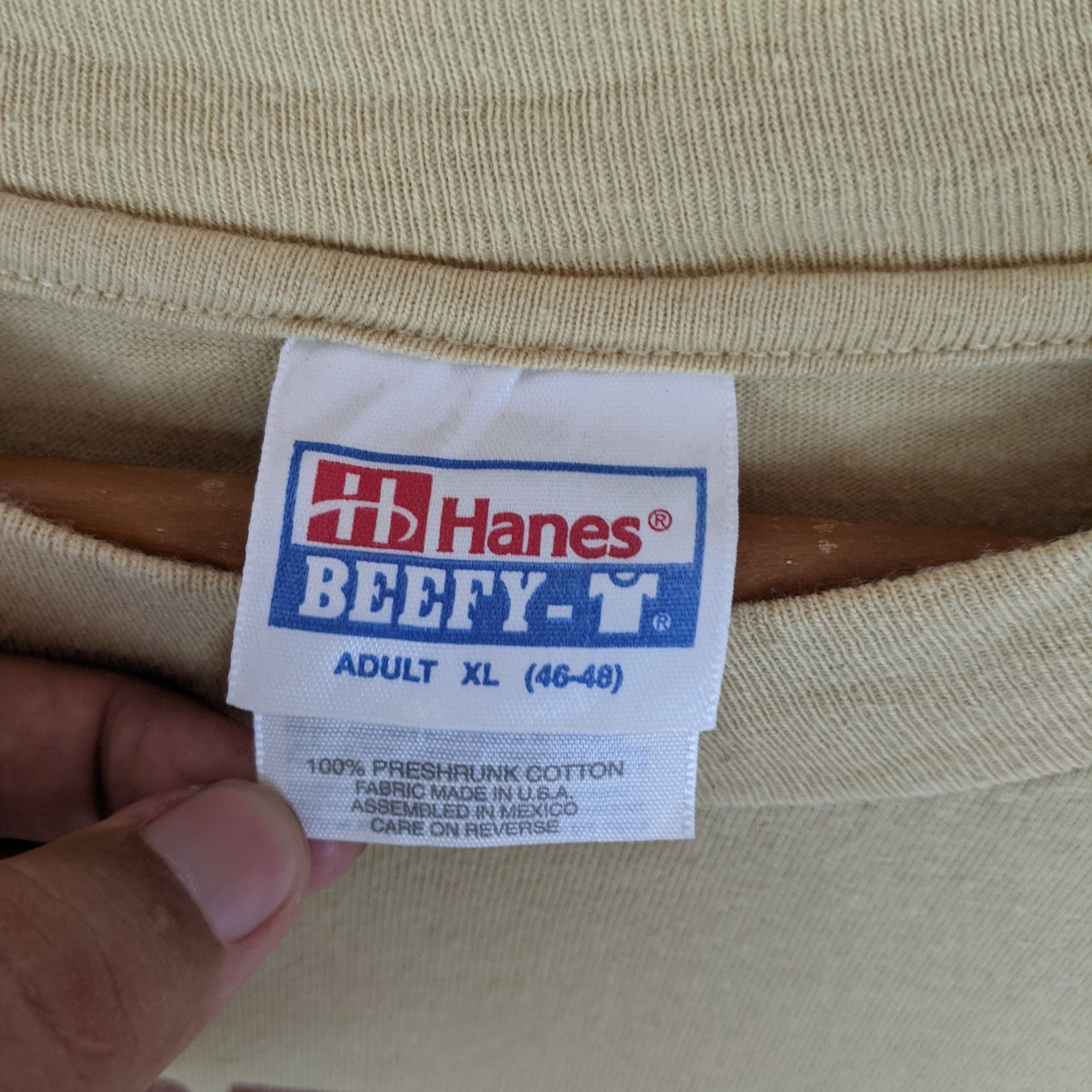 Hanes Vintage 90's THURBER COUSINS 1997 T-Shirt Size US XL / EU 56 / 4 - 8 Thumbnail
