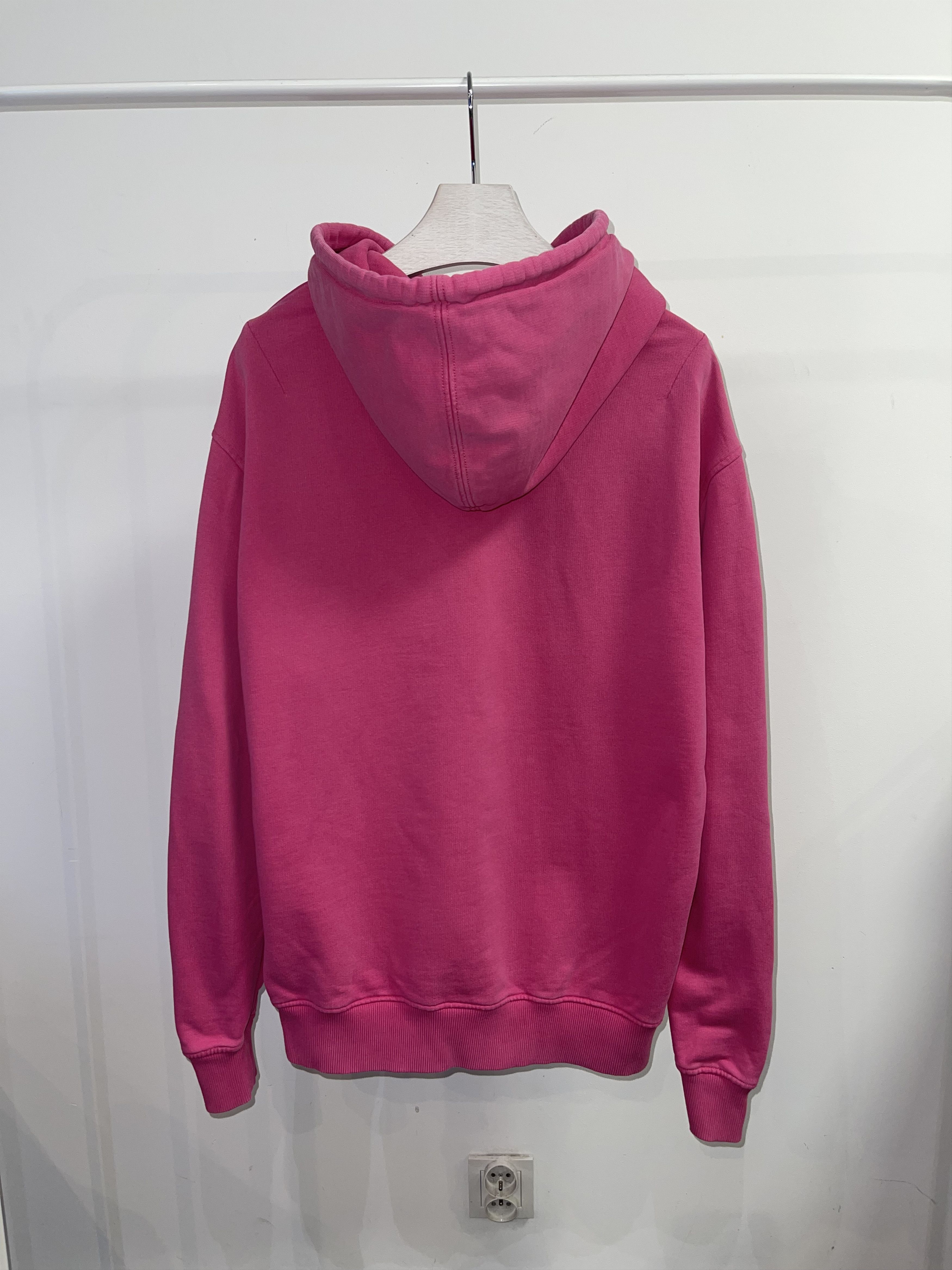 AMI AMI Heart Logo Pink Hoodie Size US L / EU 52-54 / 3 - 4 Thumbnail