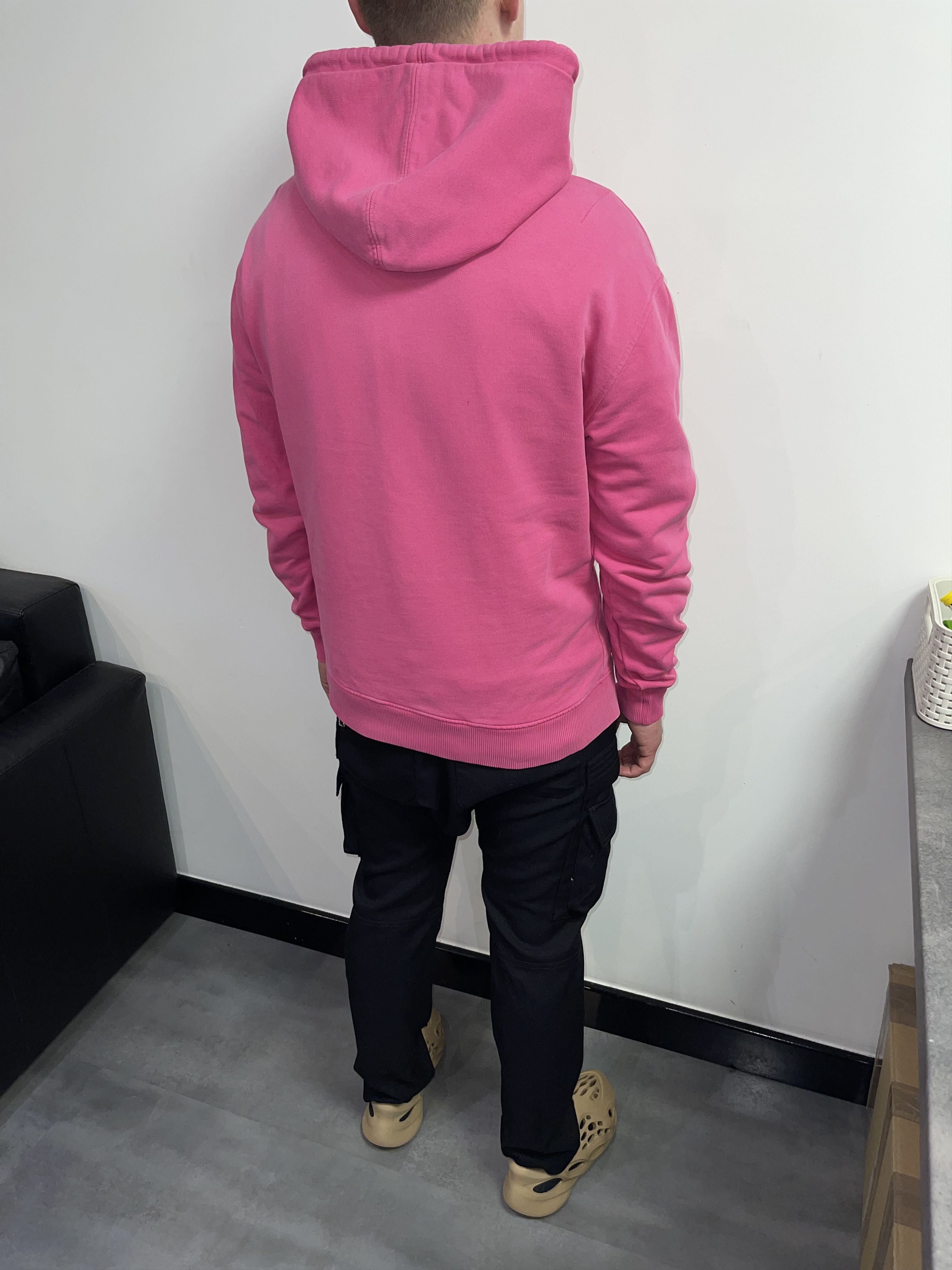 AMI AMI Heart Logo Pink Hoodie Size US L / EU 52-54 / 3 - 8 Thumbnail
