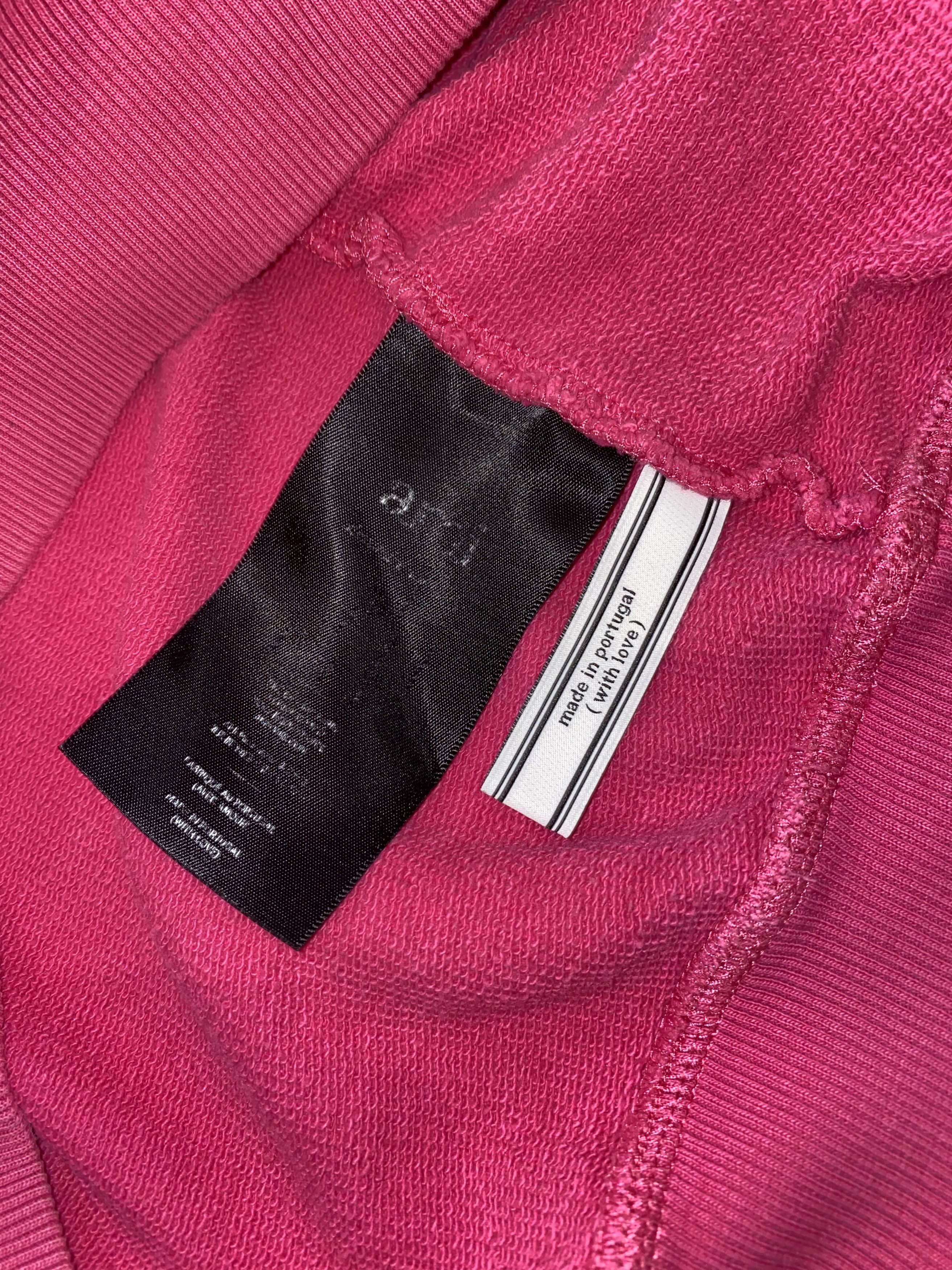 AMI AMI Heart Logo Pink Hoodie Size US L / EU 52-54 / 3 - 13 Thumbnail
