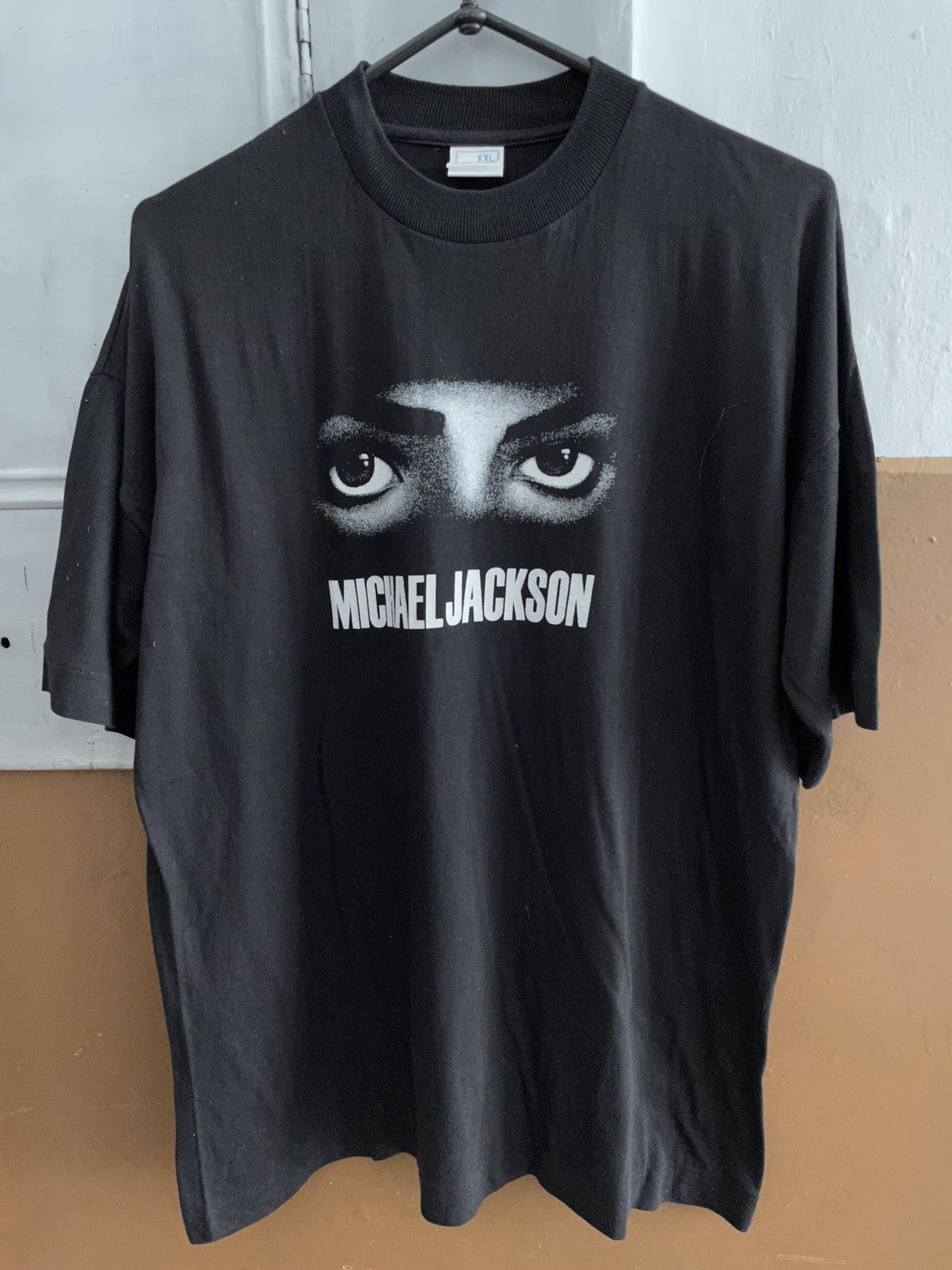 image of Michael Jackson Tour 1992 T-Shirt in Black, Men's (Size 2XL)