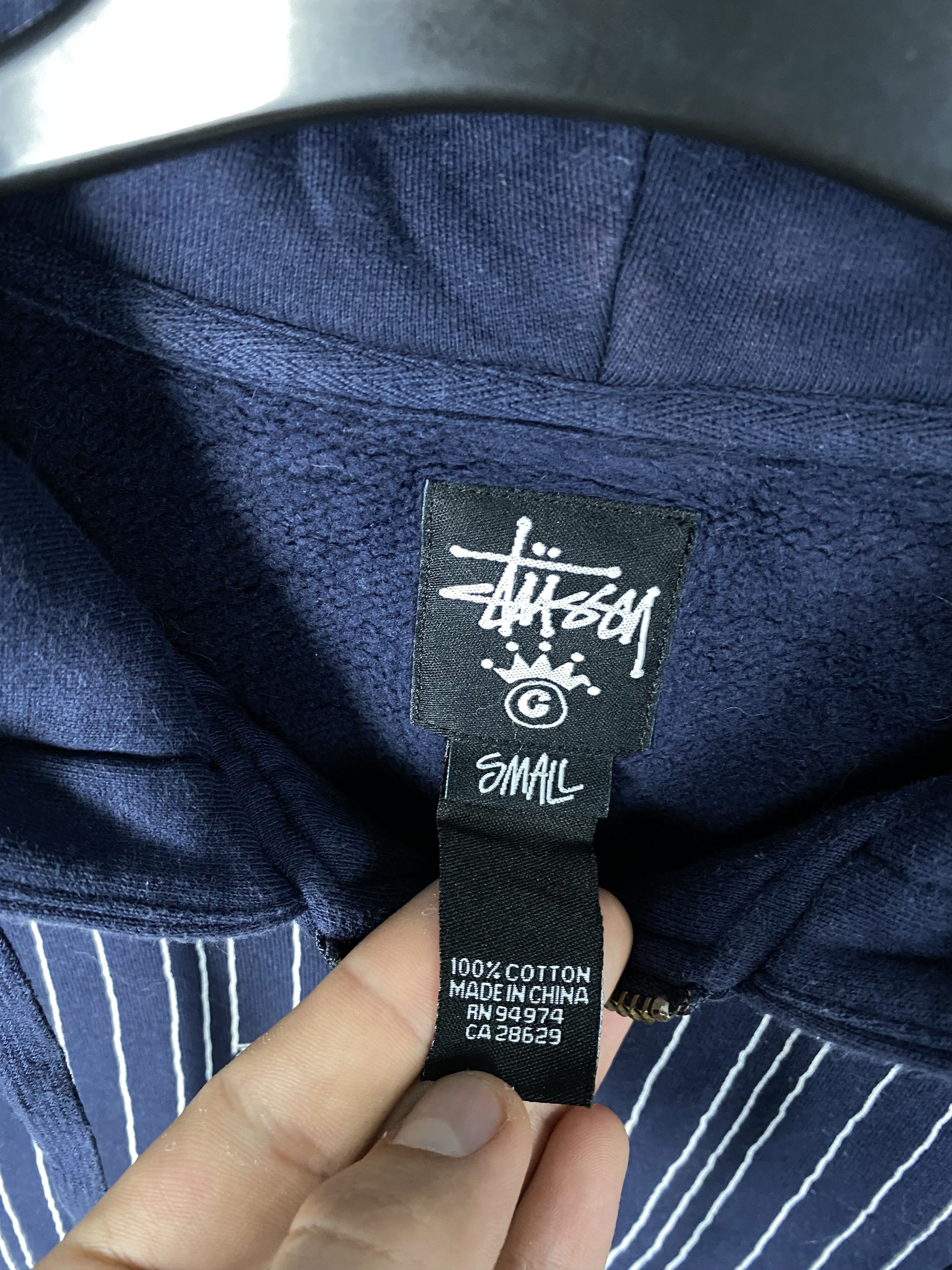 Stussy Stussy Vintage Mens Zip Hoodie Size US S / EU 44-46 / 1 - 5 Thumbnail