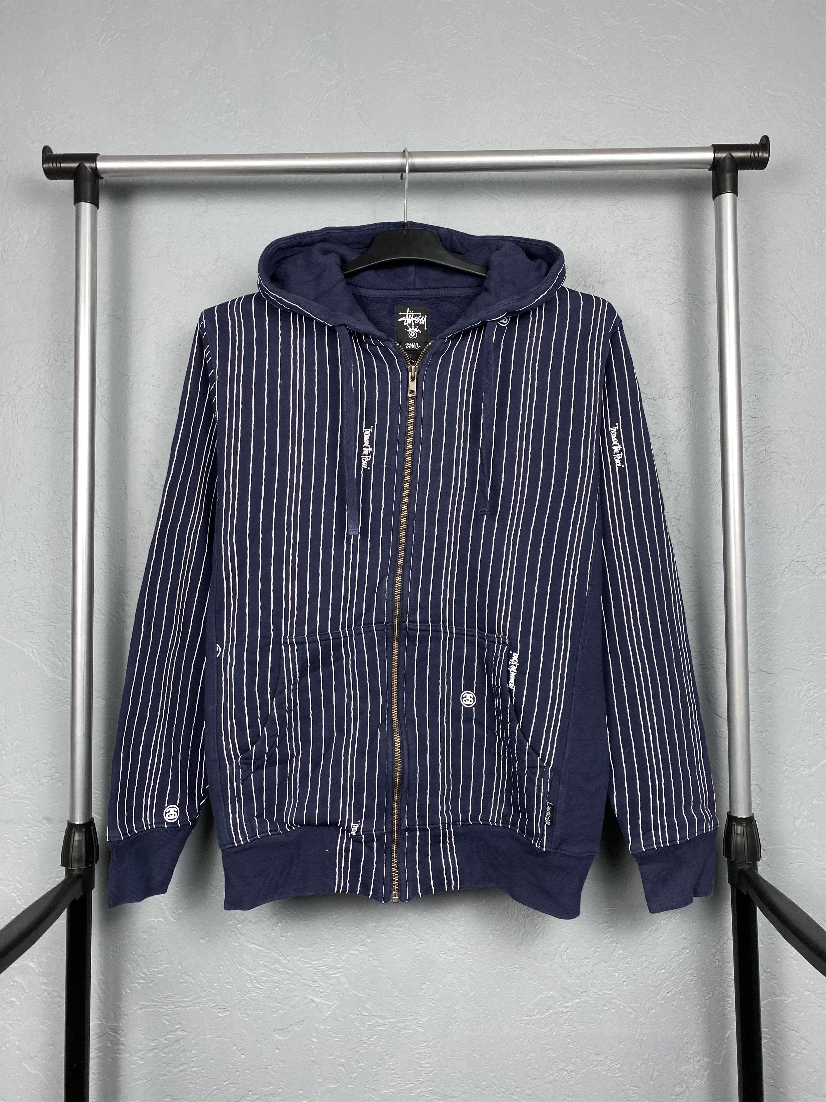 Stussy Stussy Vintage Mens Zip Hoodie Size US S / EU 44-46 / 1 - 1 Thumbnail
