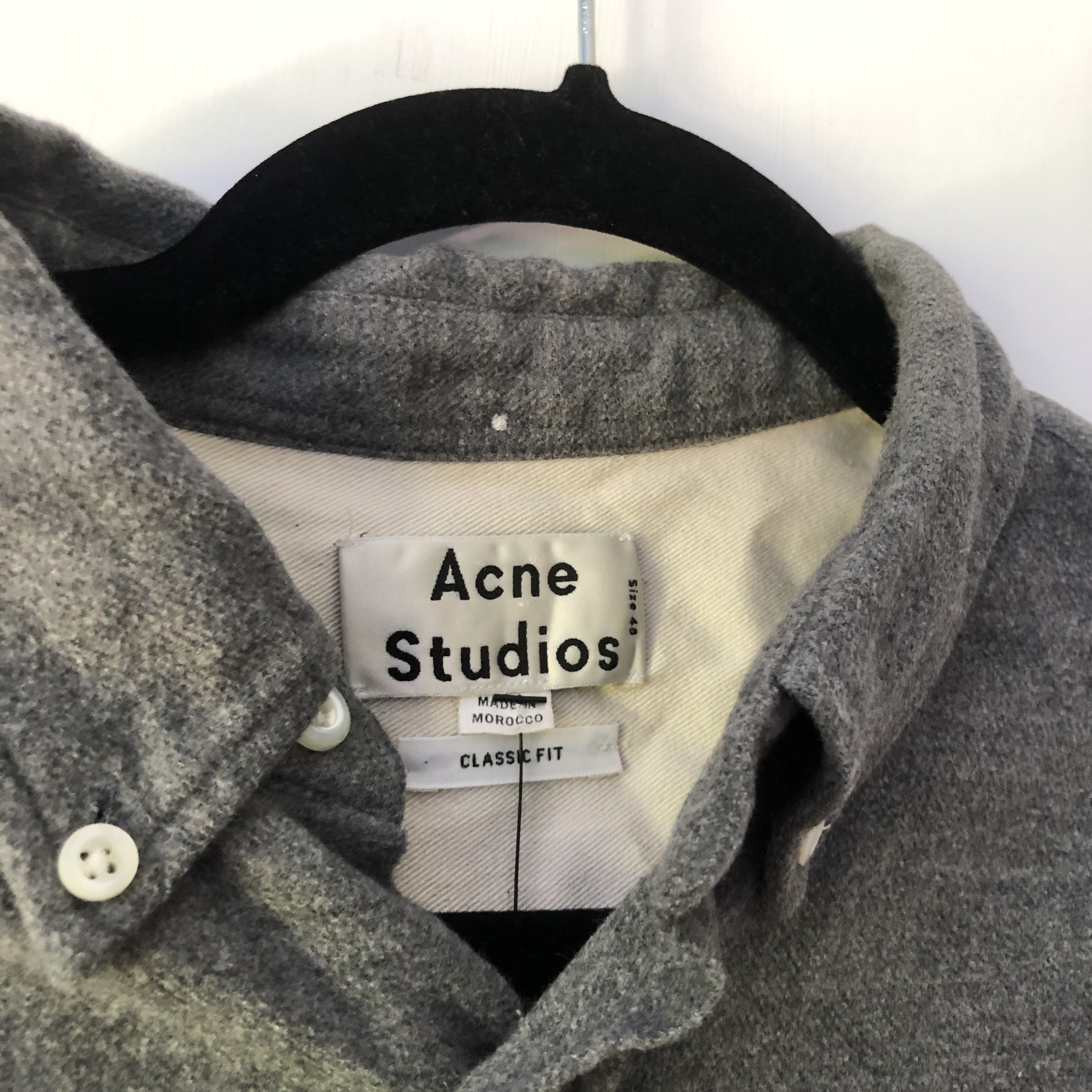Acne Studios Acne Studios Button Up Shirt Size US M / EU 48-50 / 2 - 2 Thumbnail