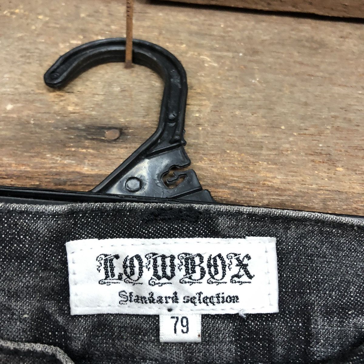 Other Lowbox Black Multipocket Denim Jeans Cargo Pants #A016 Size US 32 / EU 48 - 15 Thumbnail