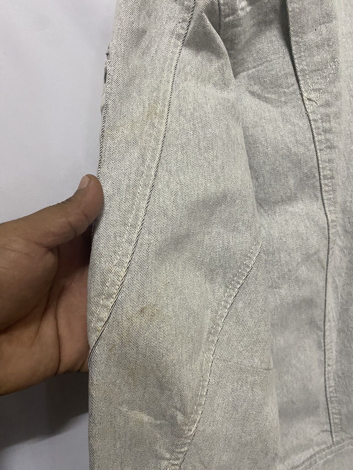 Other × Vintage (H) I’Z FRONTIER WHITE BIKE DENIM JACKET Size US M / EU 48-50 / 2 - 6 Thumbnail