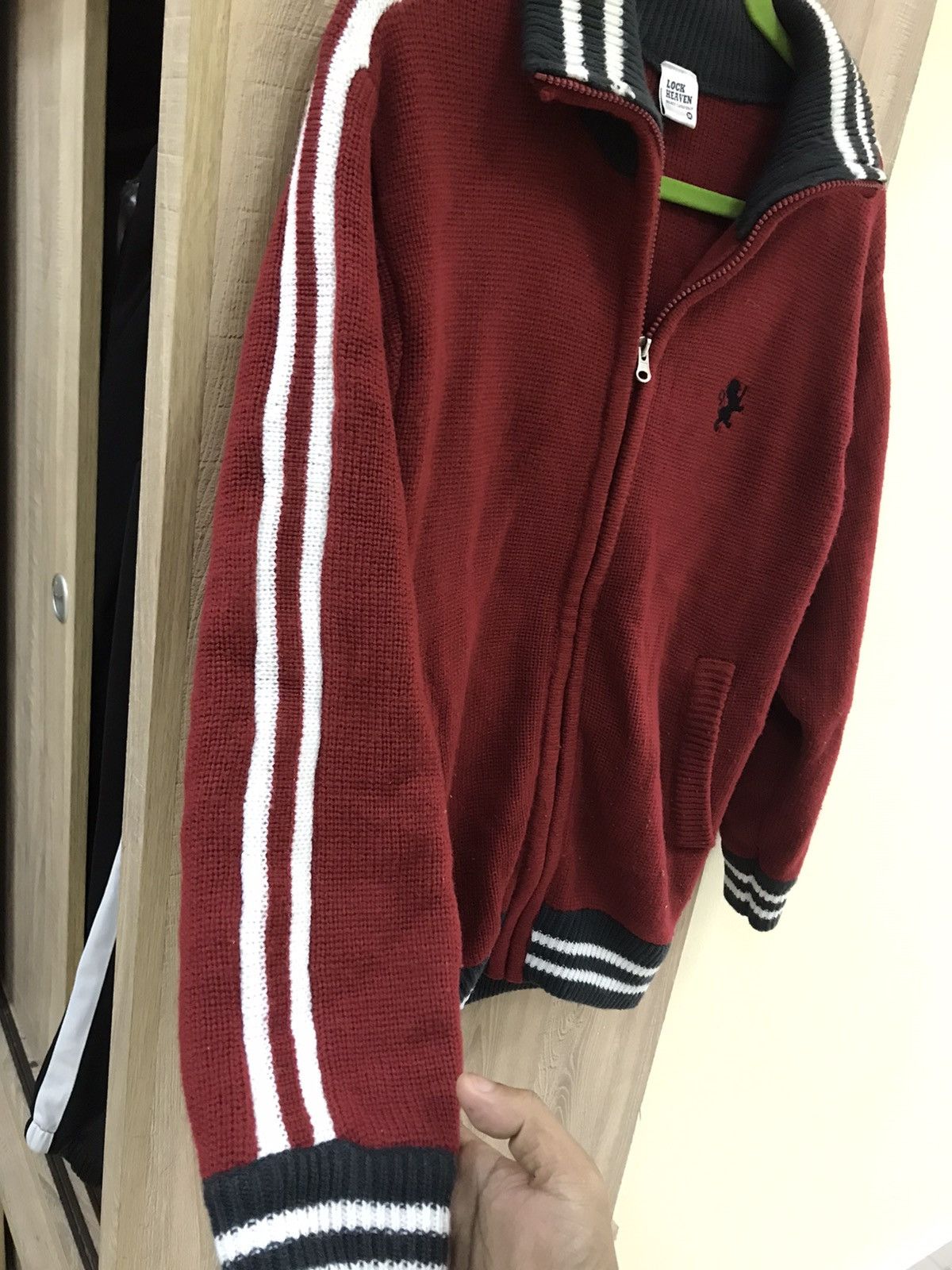 Japanese Brand Lock Heaven Meticulous Knit Zipper Sweater Size US M / EU 48-50 / 2 - 12 Thumbnail