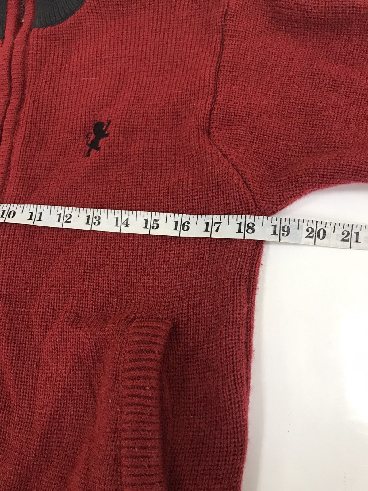 Japanese Brand Lock Heaven Meticulous Knit Zipper Sweater Size US M / EU 48-50 / 2 - 16 Thumbnail