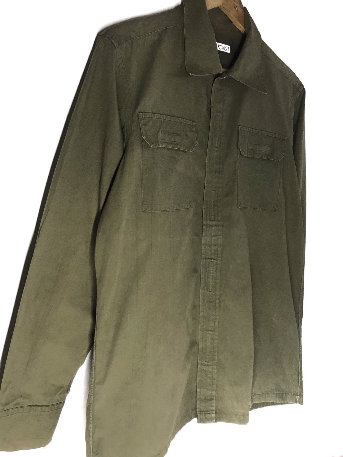Japanese Brand × Yoshiyuki Konishi Japanese Brand Military Shirts Size US L / EU 52-54 / 3 - 3 Thumbnail