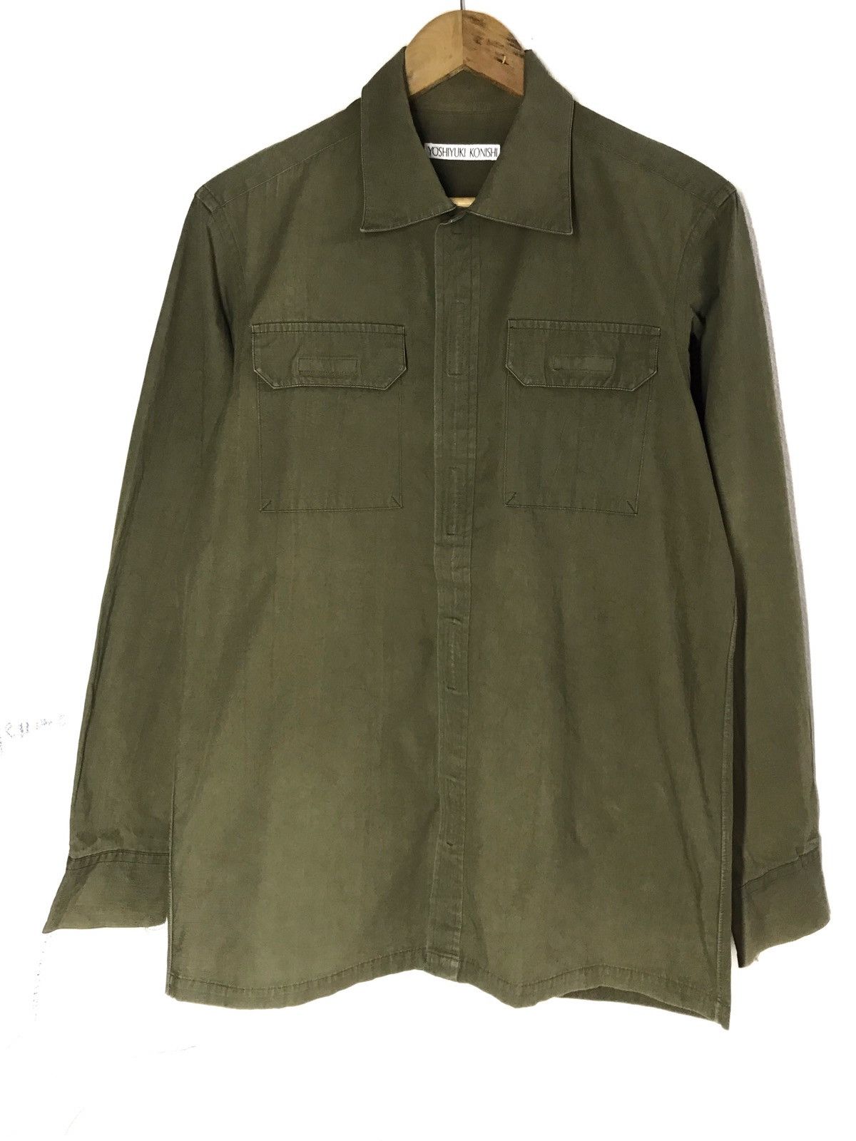 Japanese Brand × Yoshiyuki Konishi Japanese Brand Military Shirts Size US L / EU 52-54 / 3 - 2 Thumbnail