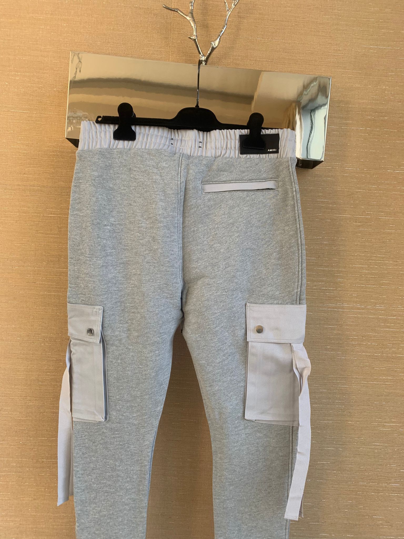 Amiri Cargo Sweat Pants in Grey Size US 32 / EU 48 - 15 Thumbnail