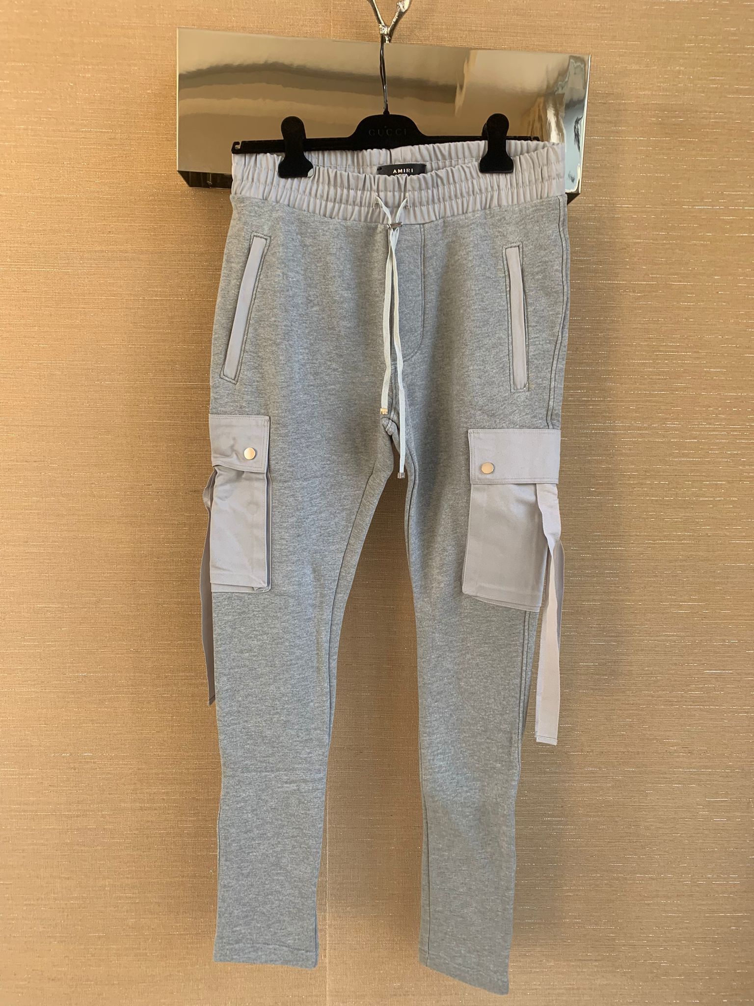 Amiri Cargo Sweat Pants in Grey Size US 32 / EU 48 - 11 Thumbnail