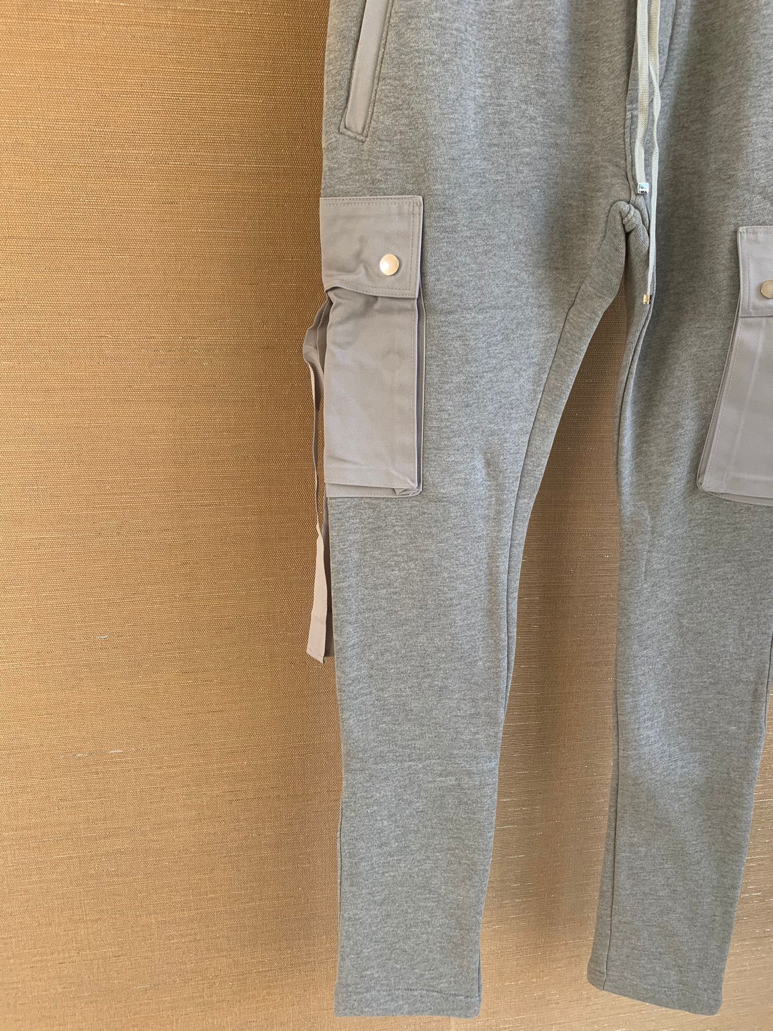 Amiri Cargo Sweat Pants in Grey Size US 32 / EU 48 - 3 Thumbnail
