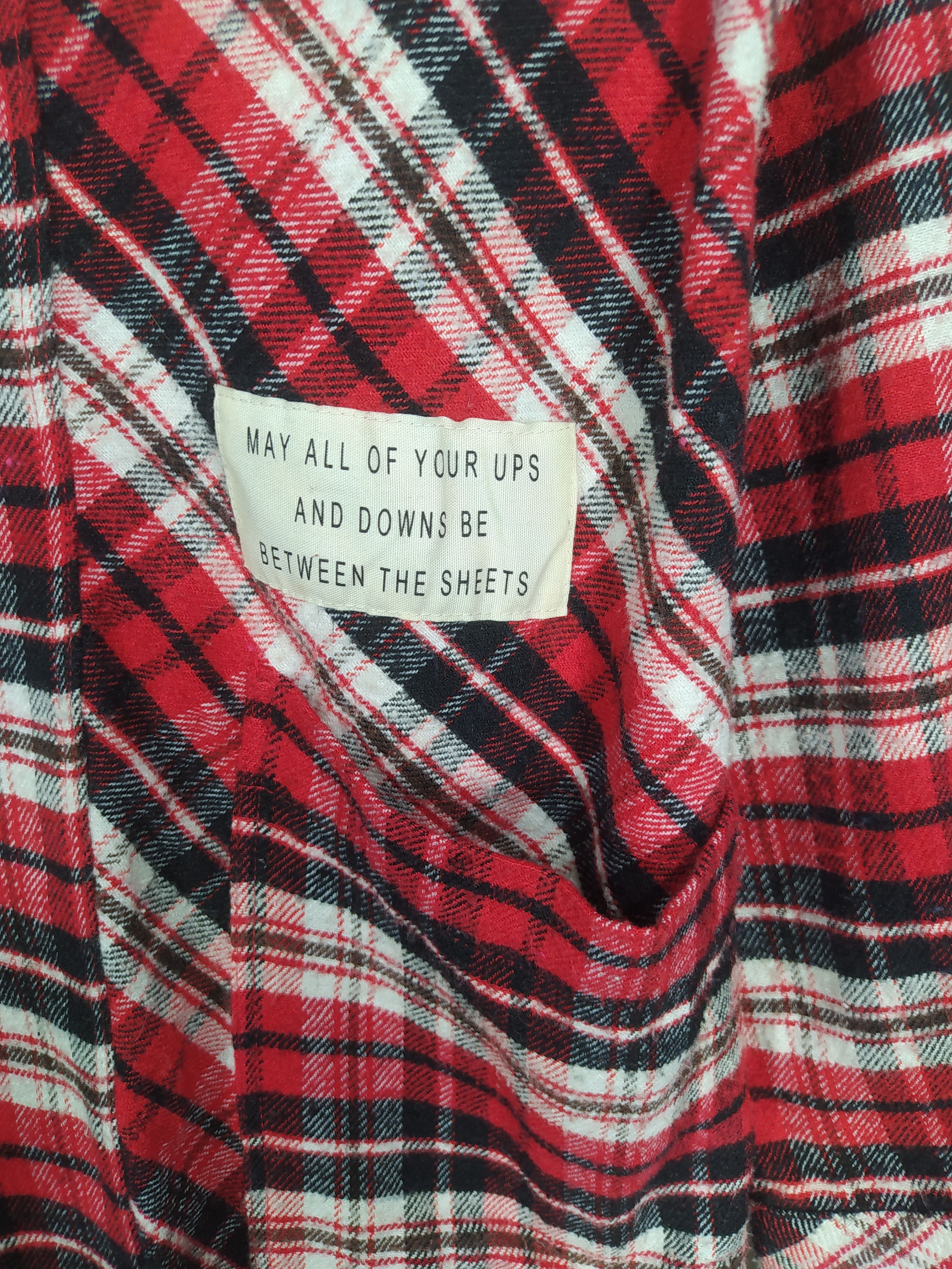 Japanese Brand And Ax Museum checkered long Flannel jacket Size US S / EU 44-46 / 1 - 6 Thumbnail