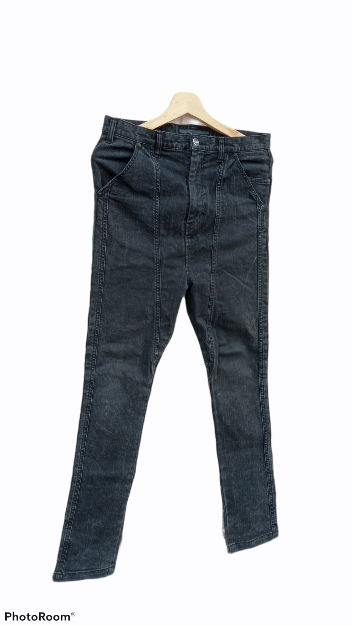 Japanese Brand 🔥🔥MAD Moon Age Devilment Skinny Jeans Denim Size US 31 - 2 Thumbnail