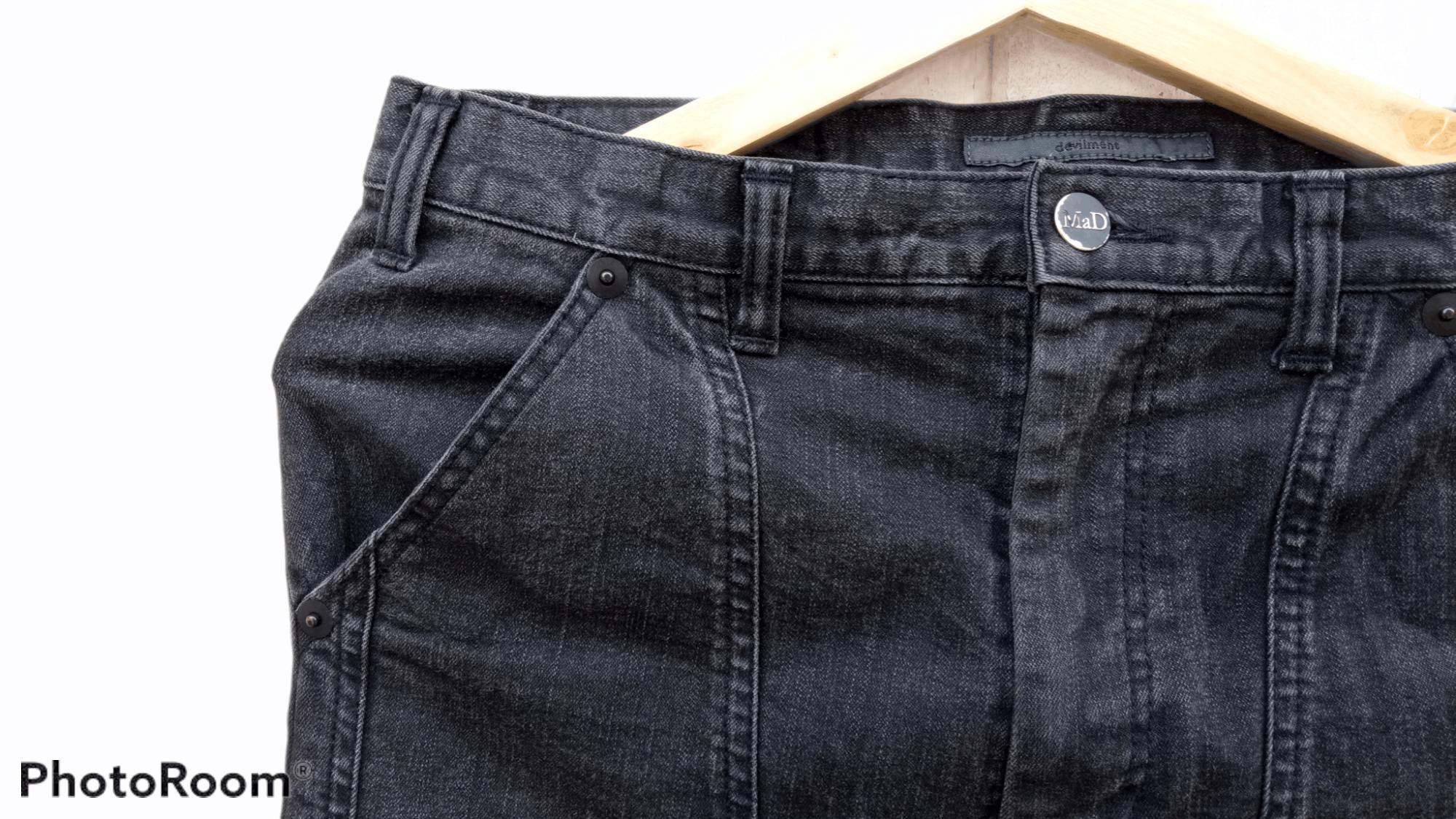 Japanese Brand 🔥🔥MAD Moon Age Devilment Skinny Jeans Denim Size US 31 - 14 Thumbnail