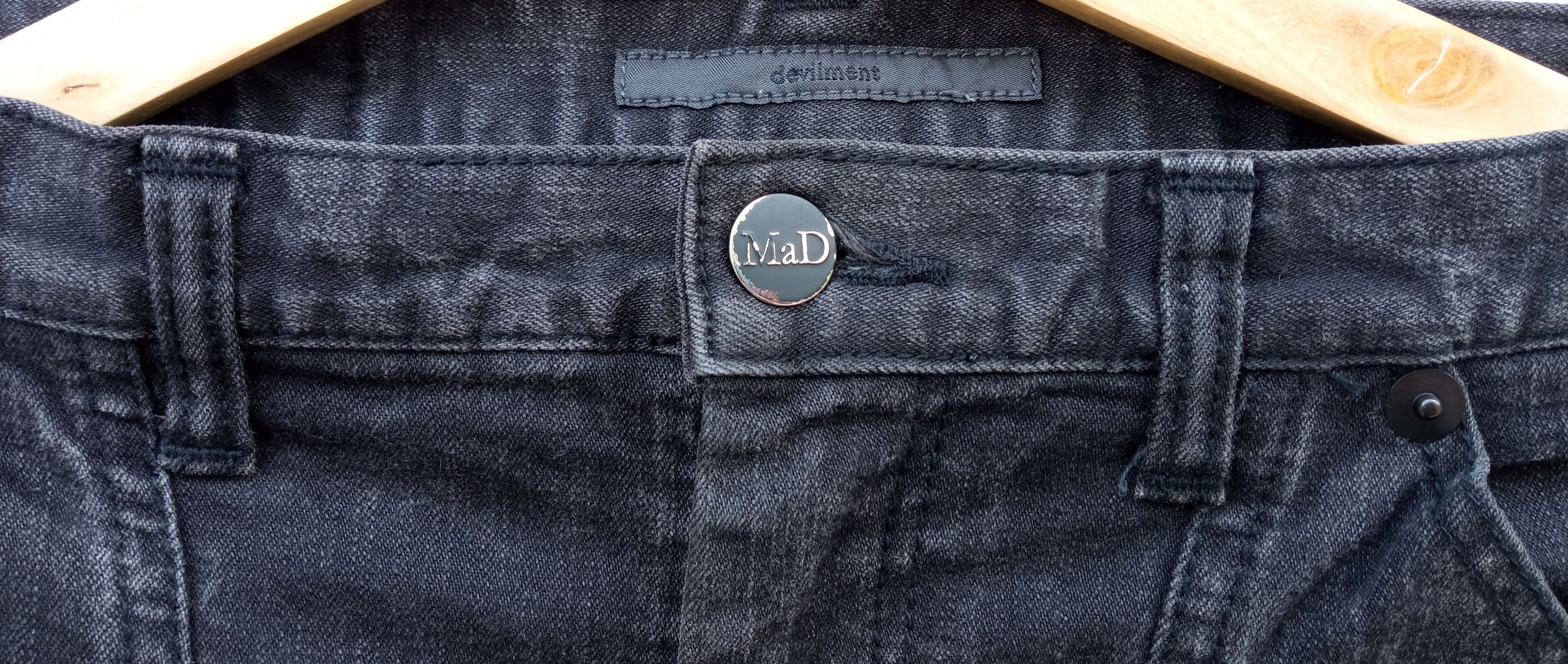 Japanese Brand 🔥🔥MAD Moon Age Devilment Skinny Jeans Denim Size US 31 - 15 Thumbnail