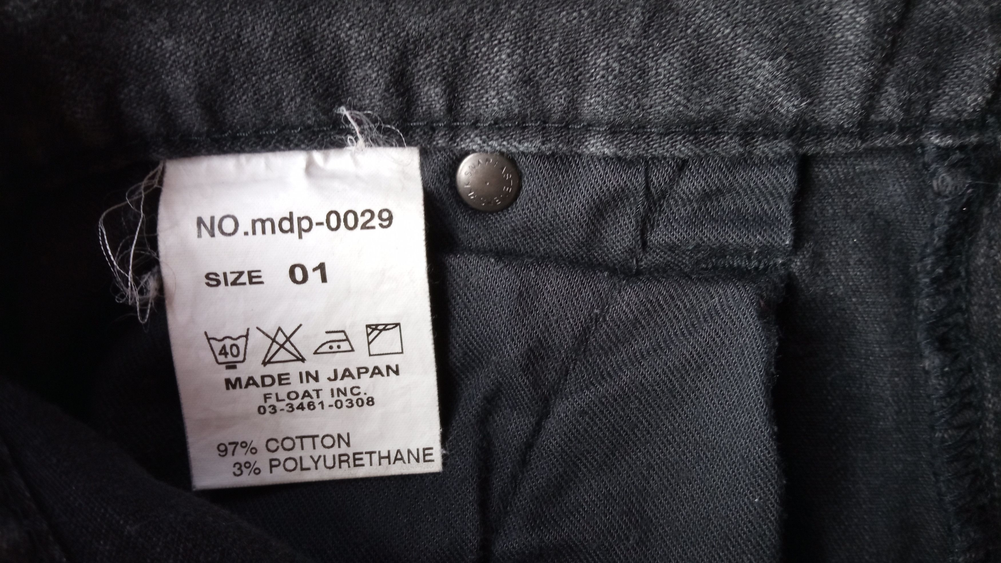 Japanese Brand 🔥🔥MAD Moon Age Devilment Skinny Jeans Denim Size US 31 - 16 Thumbnail