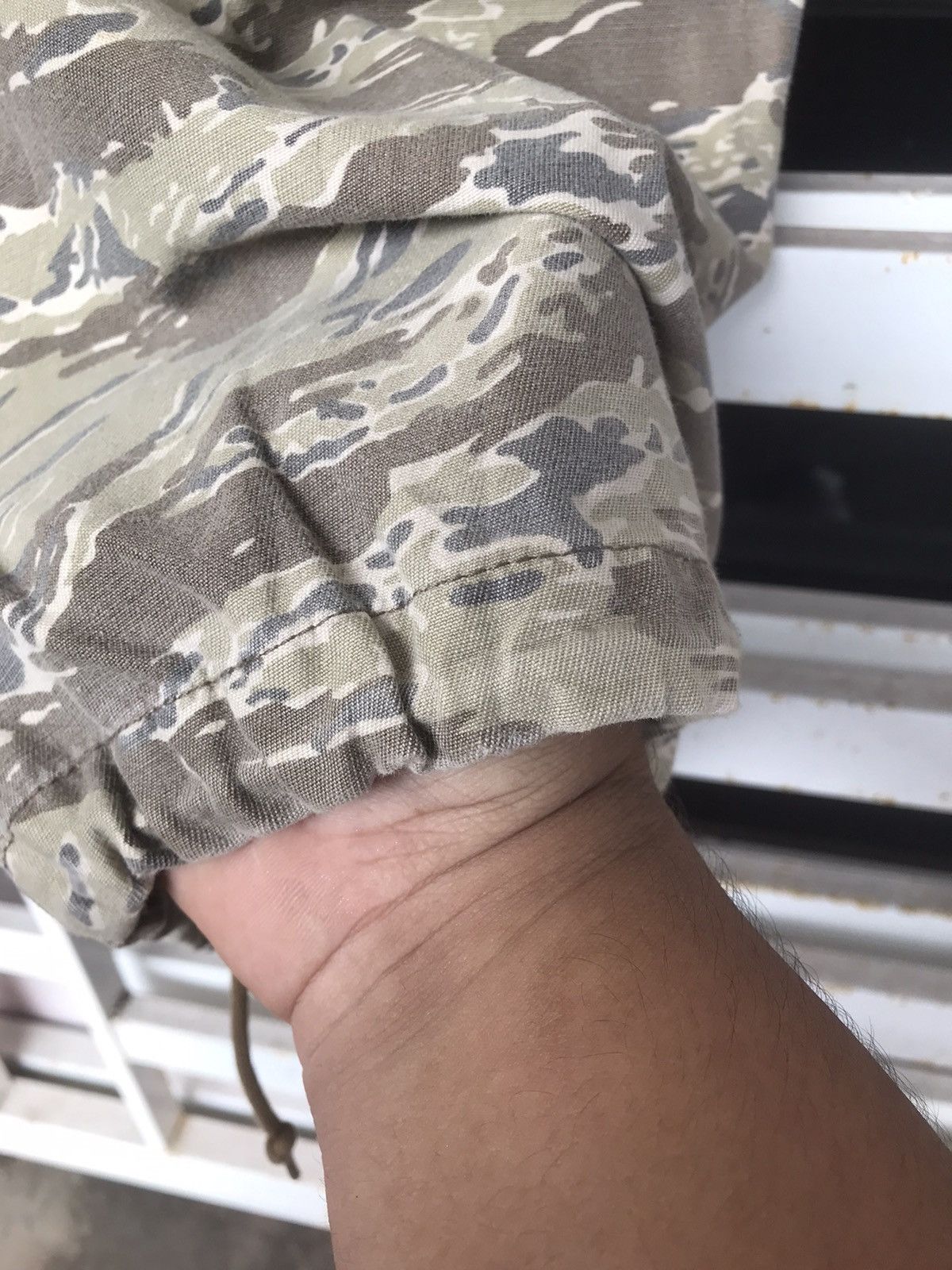 Uniqlo Uniqlo Tiger Striped Double Knee Military Army Cargo Pants Size US 32 / EU 48 - 9 Thumbnail