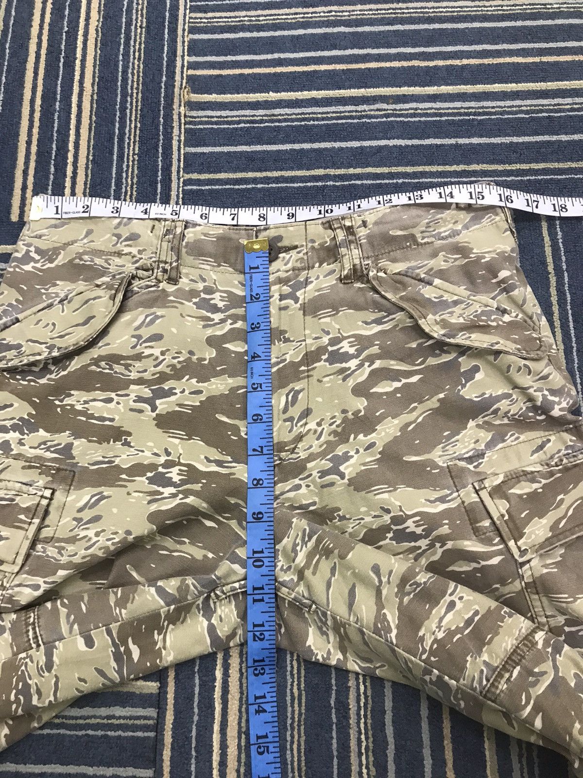 Uniqlo Uniqlo Tiger Striped Double Knee Military Army Cargo Pants Size US 32 / EU 48 - 15 Thumbnail